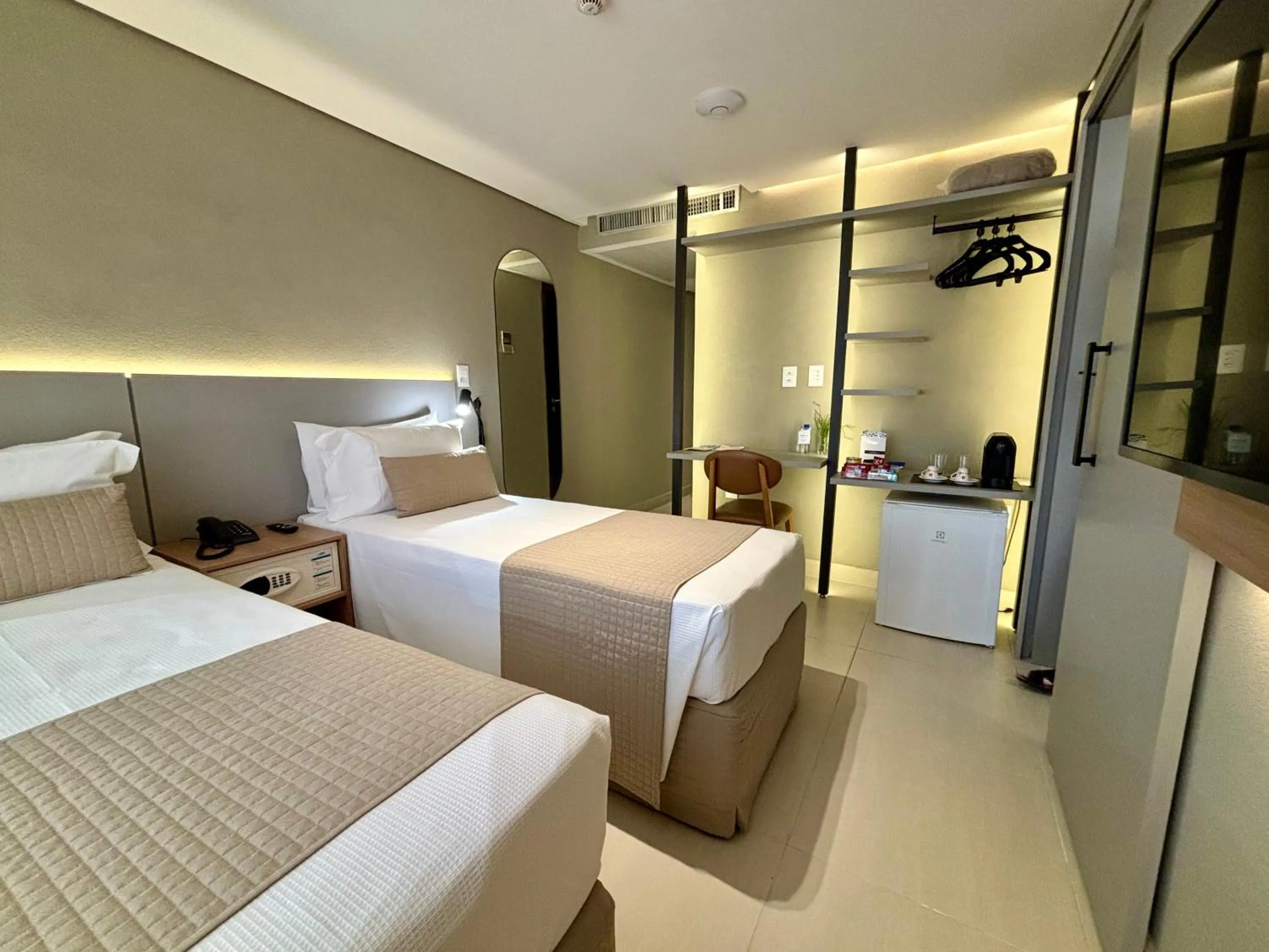 Bed in Manaíra Hotel