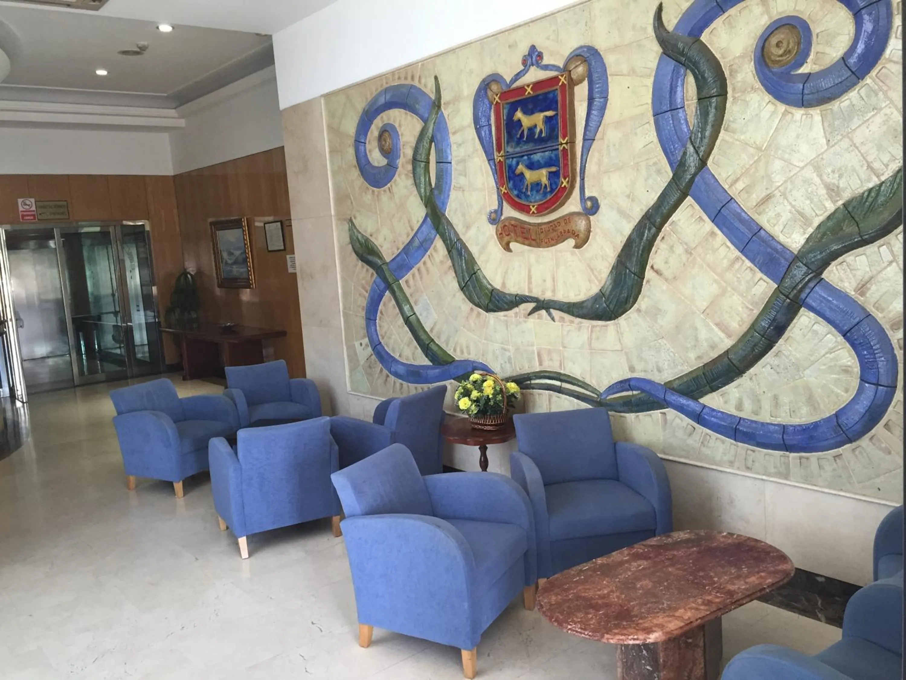 Lobby or reception in Hotel Ciudad de Fuenlabrada
