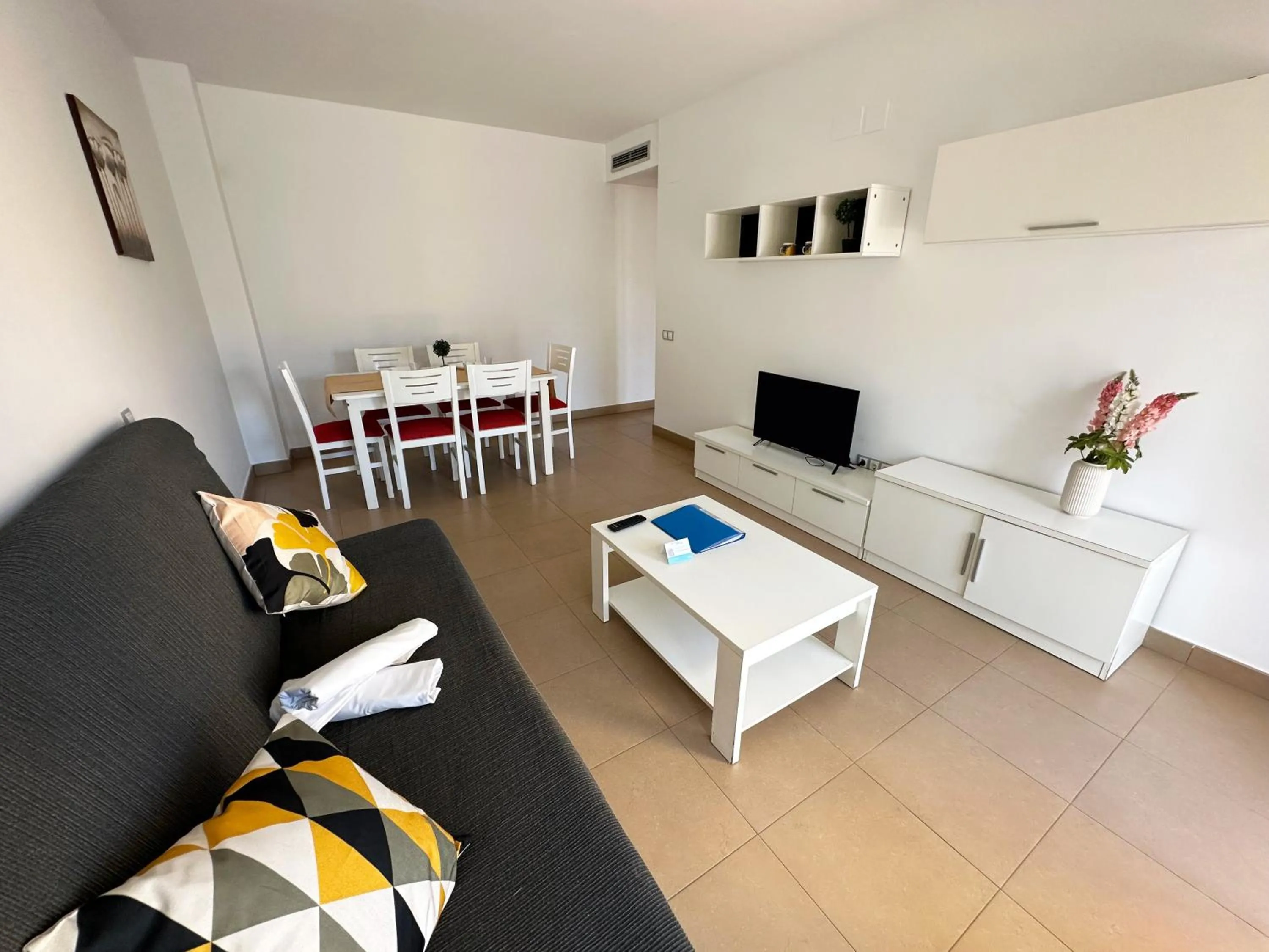 TV and multimedia in Apartamentos Alcocebre Suites 3000