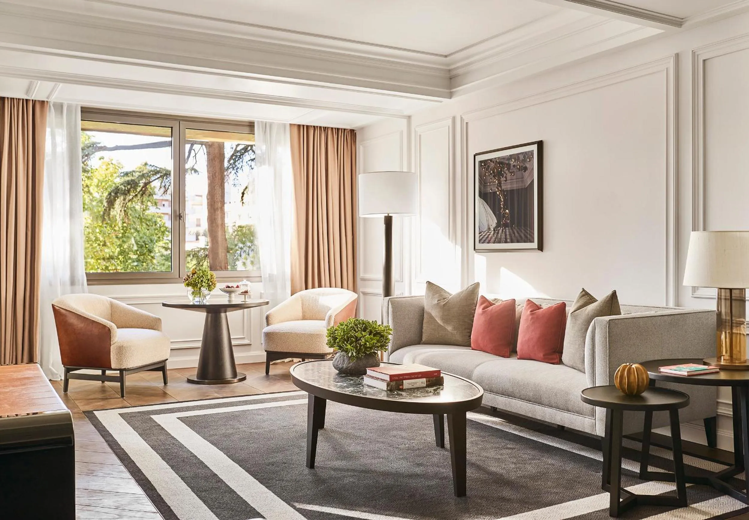 Seating area in Rosewood Villa Magna