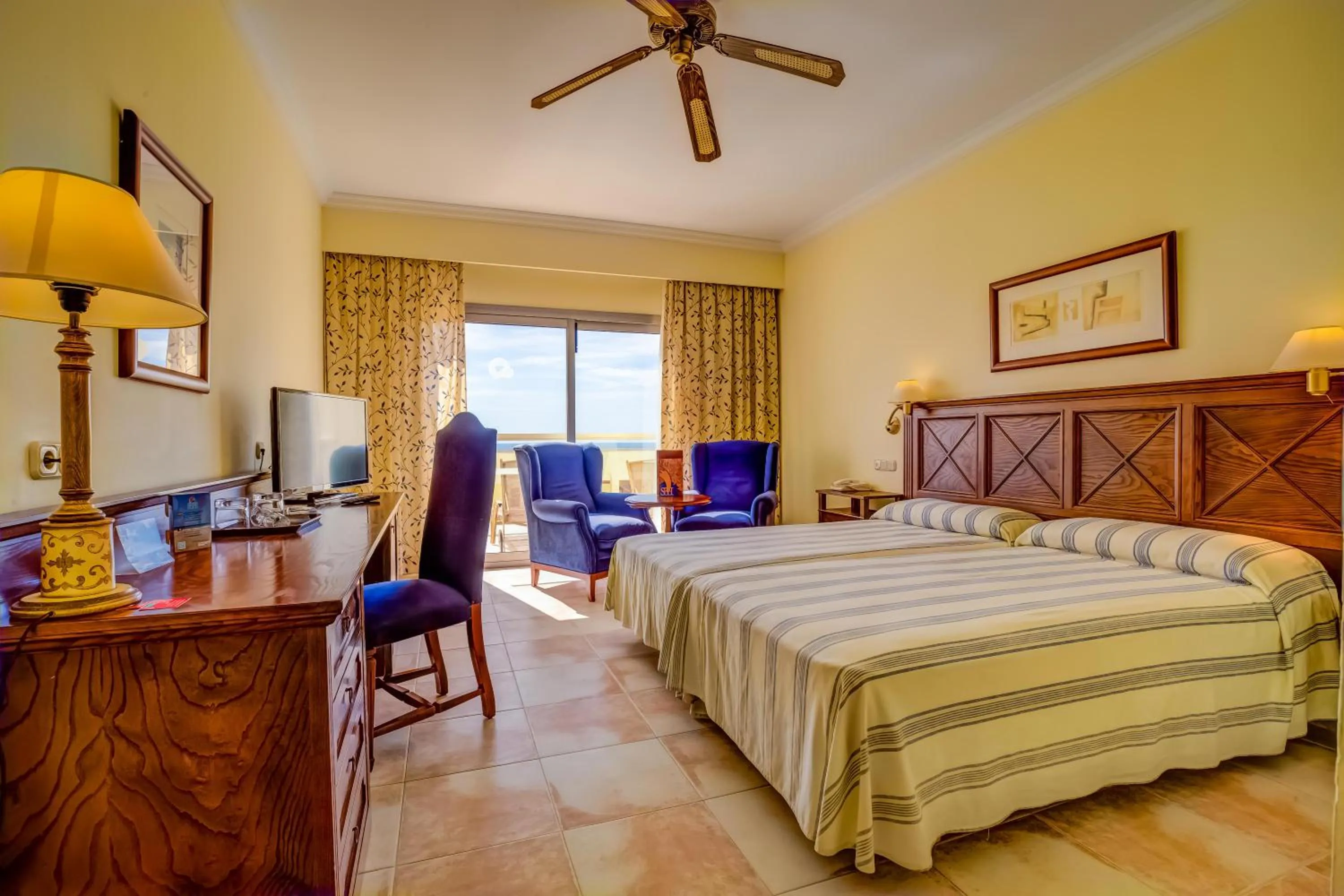 Decorative detail, Bed in SBH Costa Calma Palace Thalasso & Spa