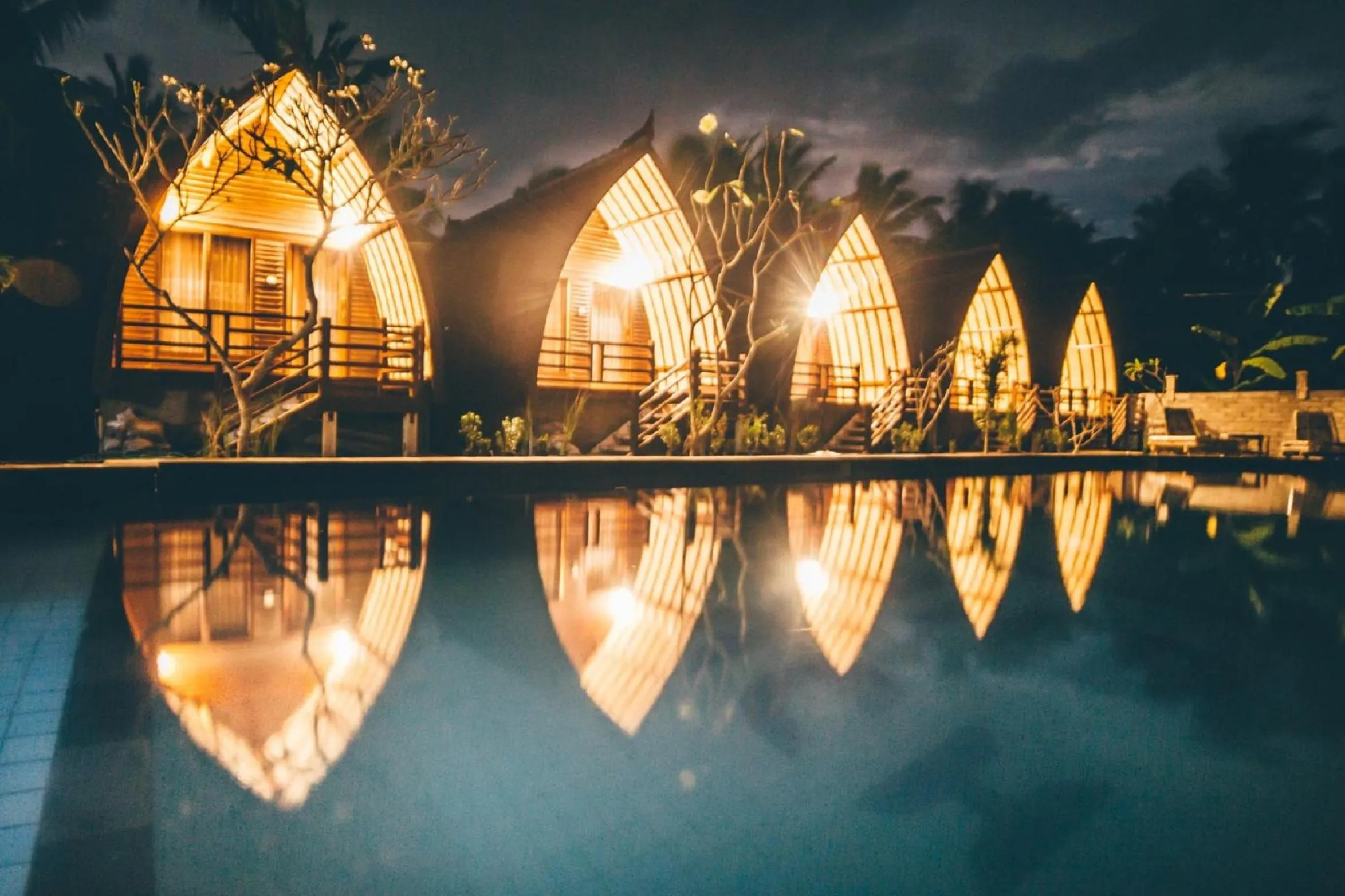 Night in Island Beach Bungalow