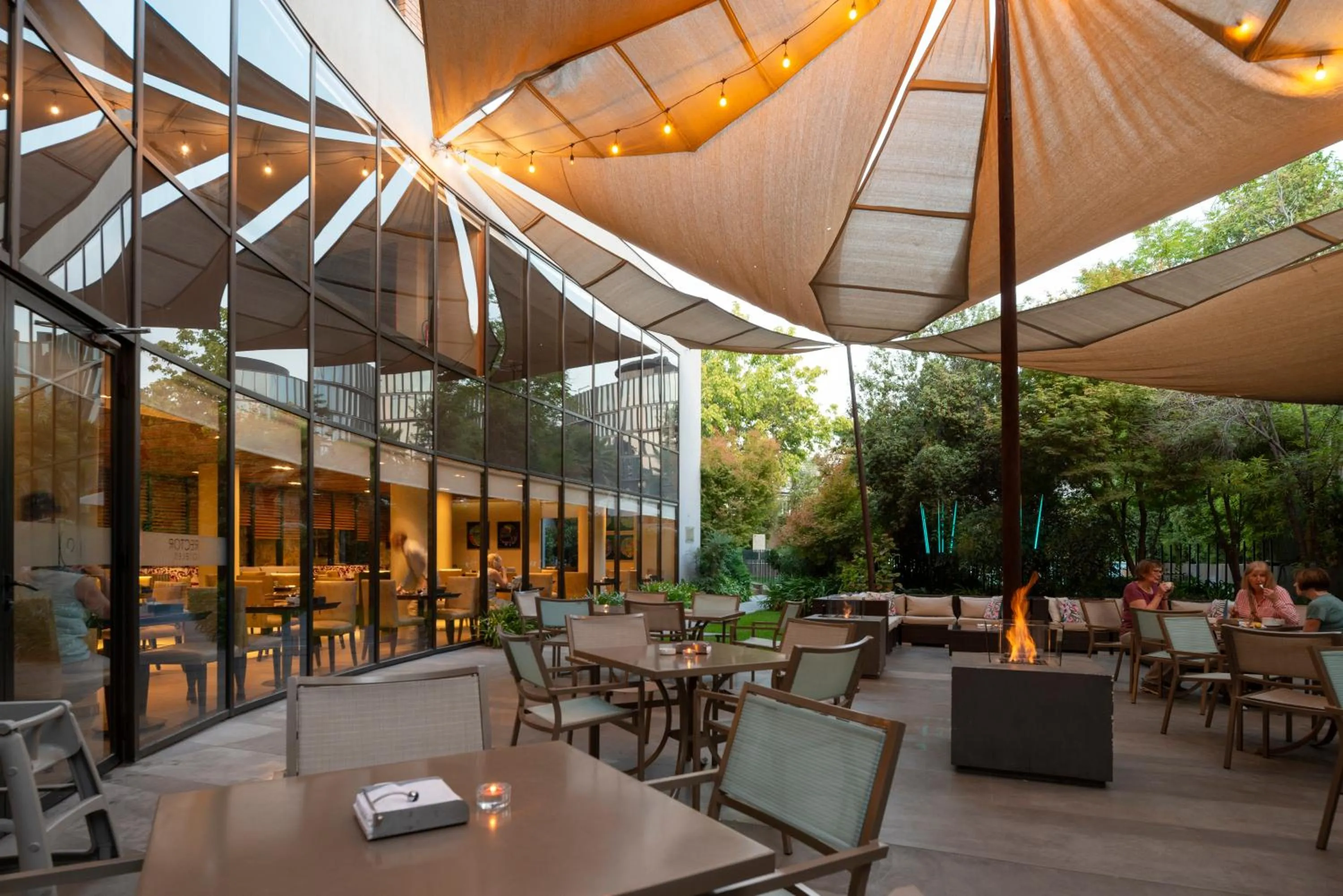 Patio in Hotel Director Vitacura