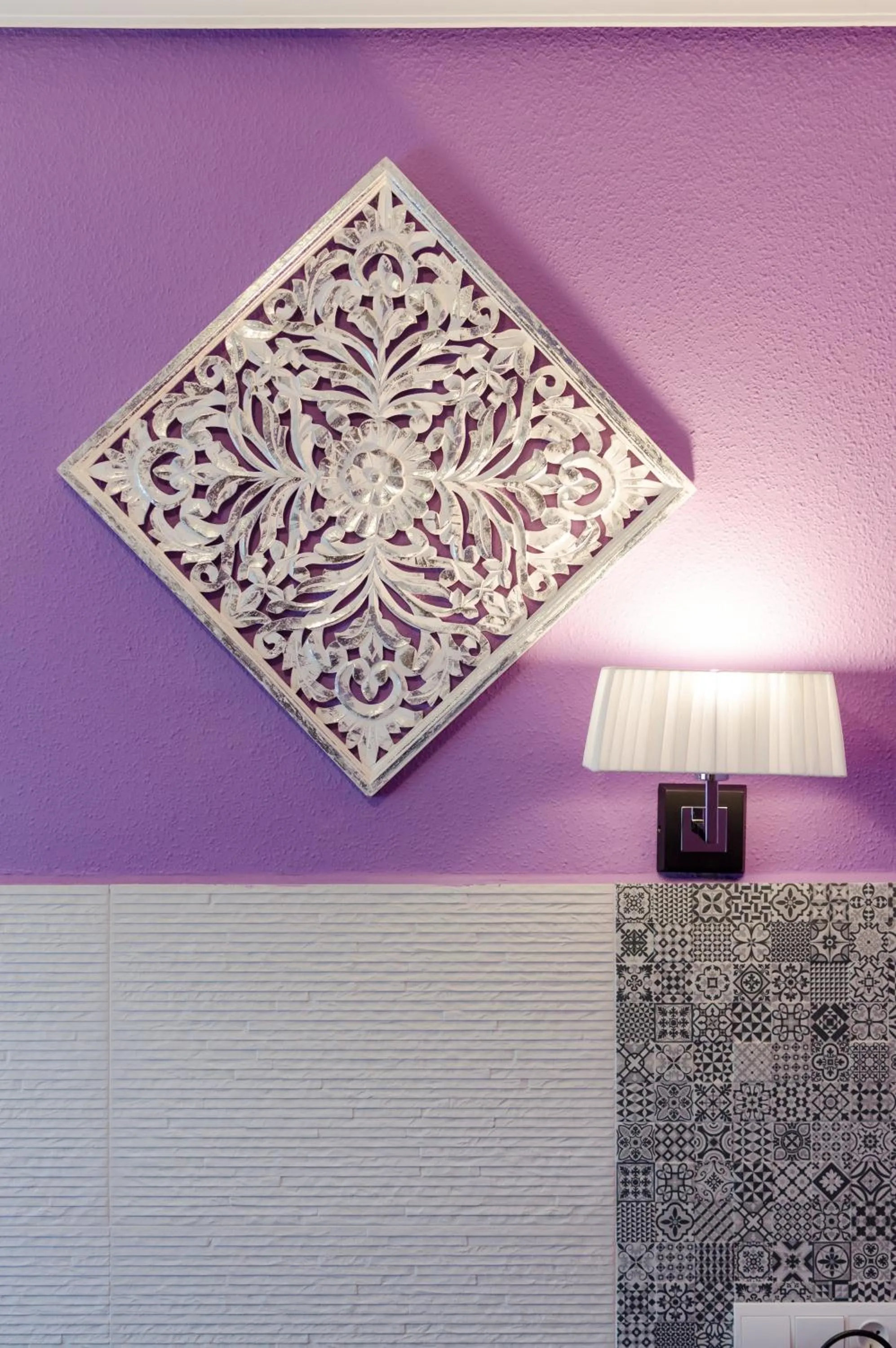 Decorative detail in Las Abadías