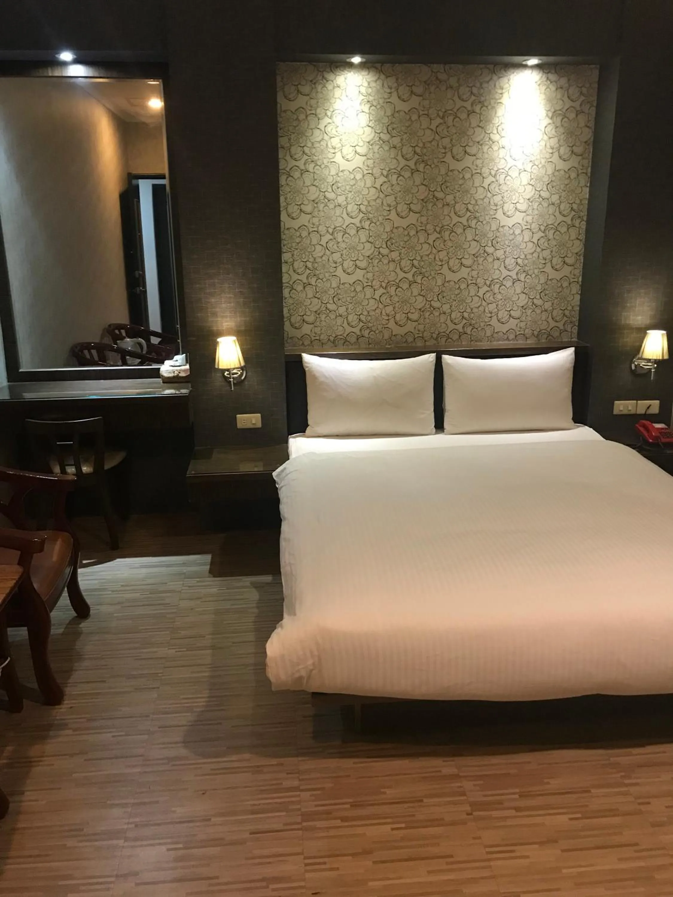 Bed in Baseball Hotel