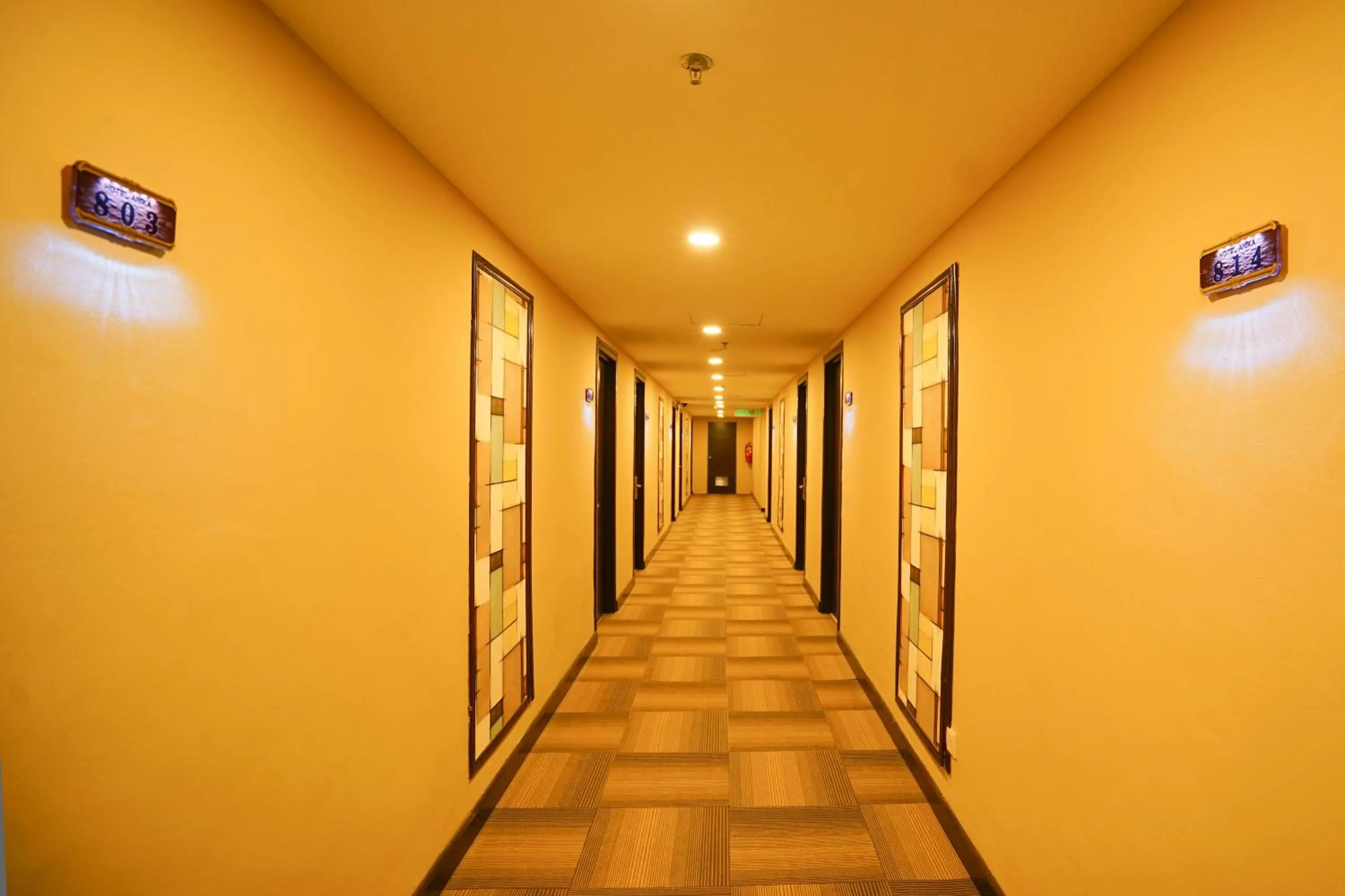 Decorative detail in Hotel Anika Kluang