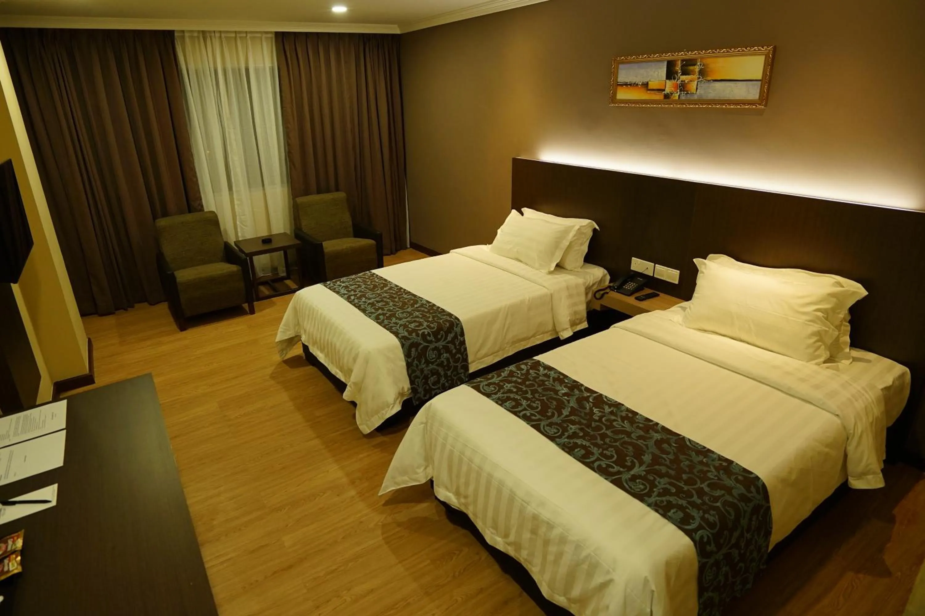 Photo of the whole room, Bed in Hotel Anika Kluang