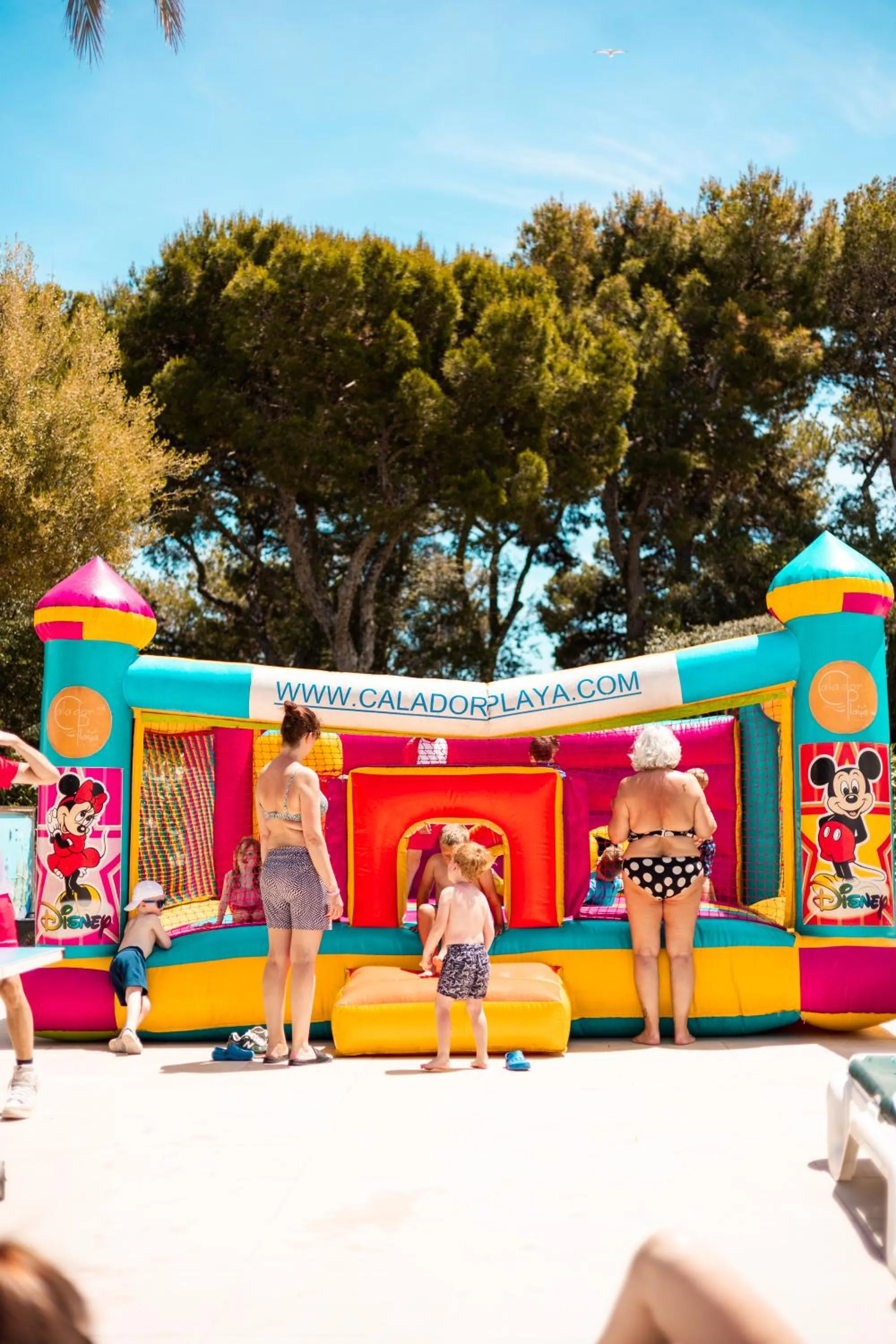 Children play ground in Hotel Cala d'Or Playa