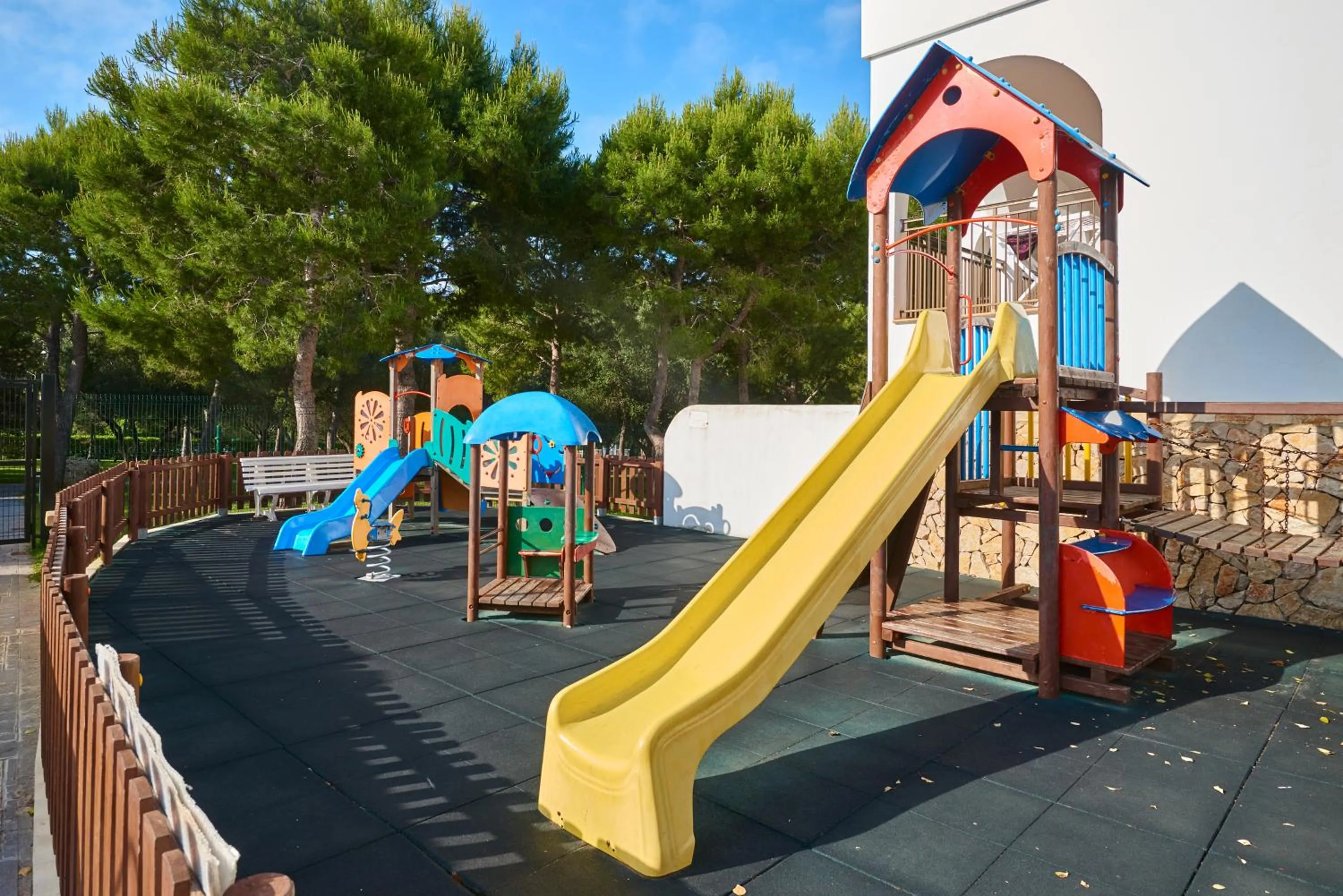 Children play ground in Hotel Cala d'Or Playa