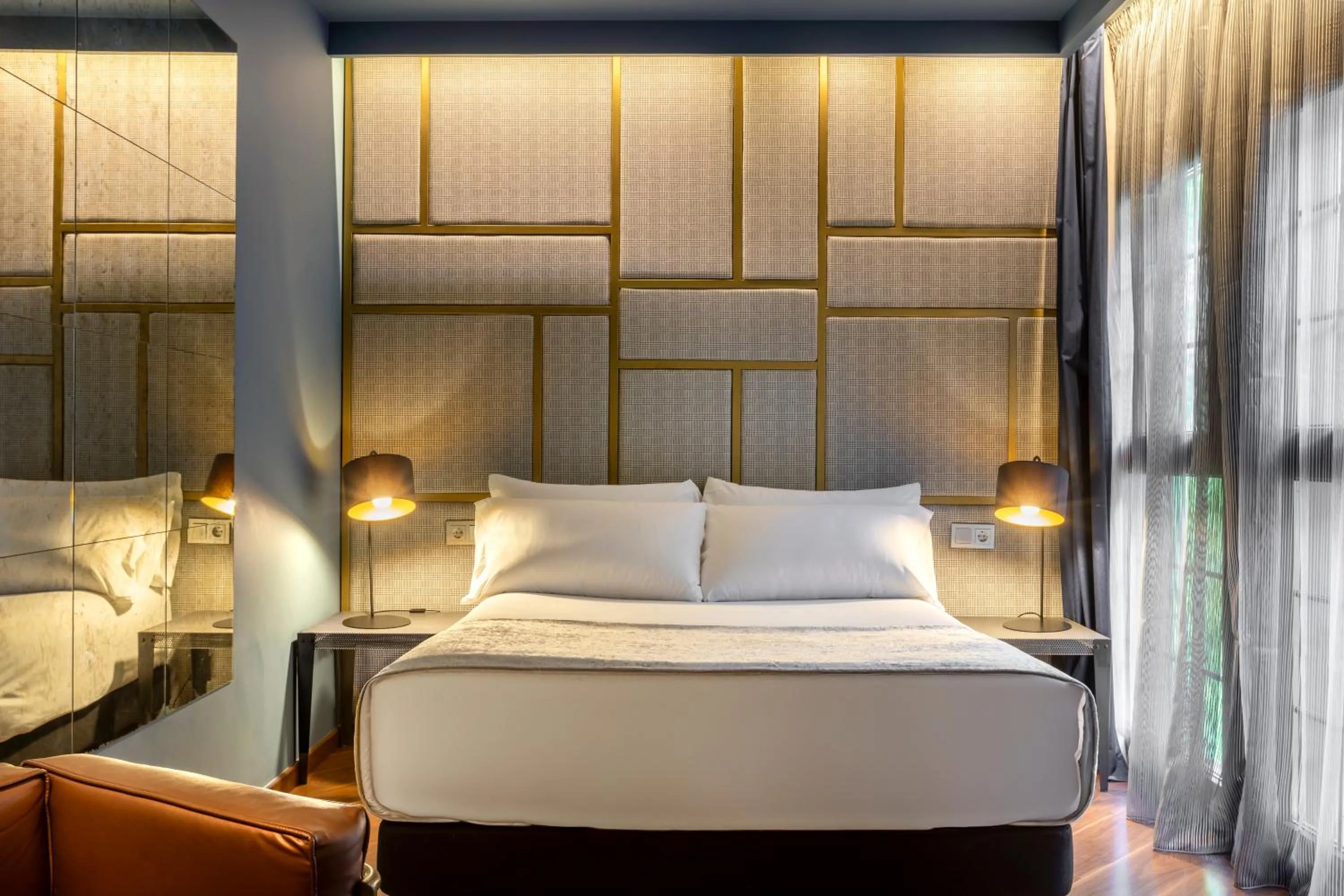 Bed in Pamplona Catedral Hotel