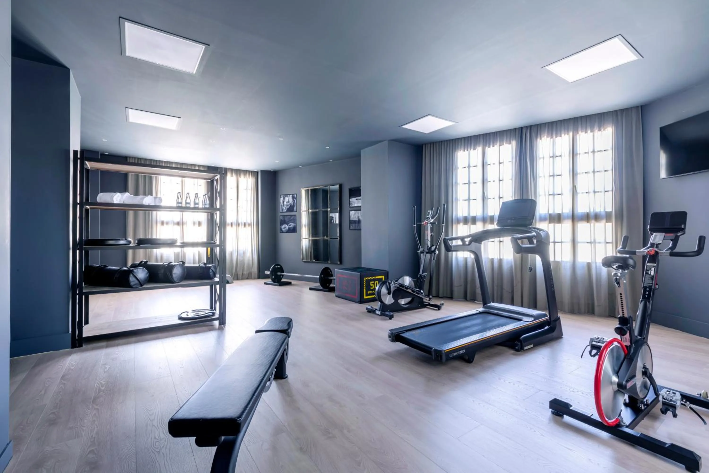 Fitness centre/facilities in Pamplona Catedral Hotel