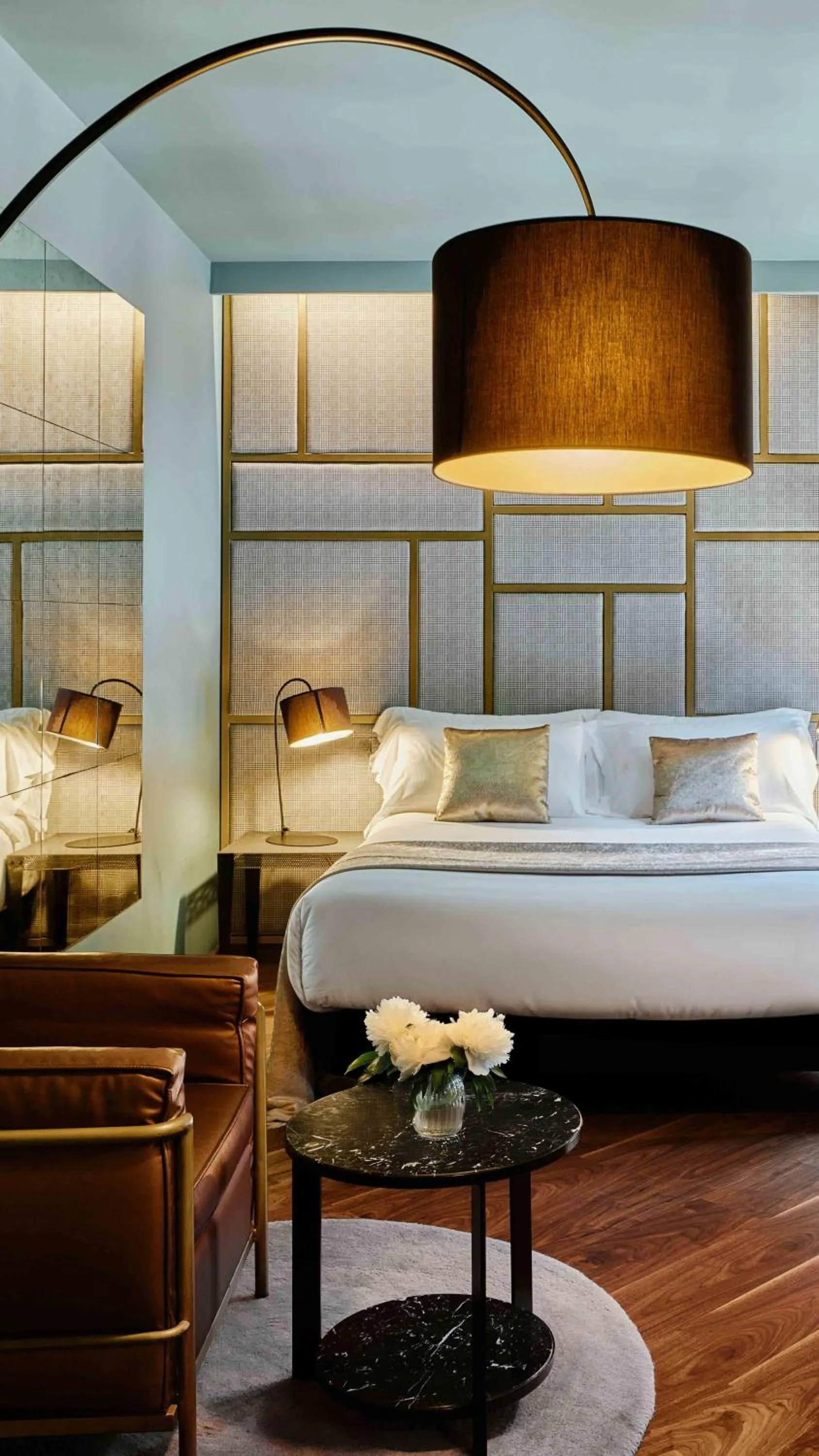 Bed in Pamplona Catedral Hotel