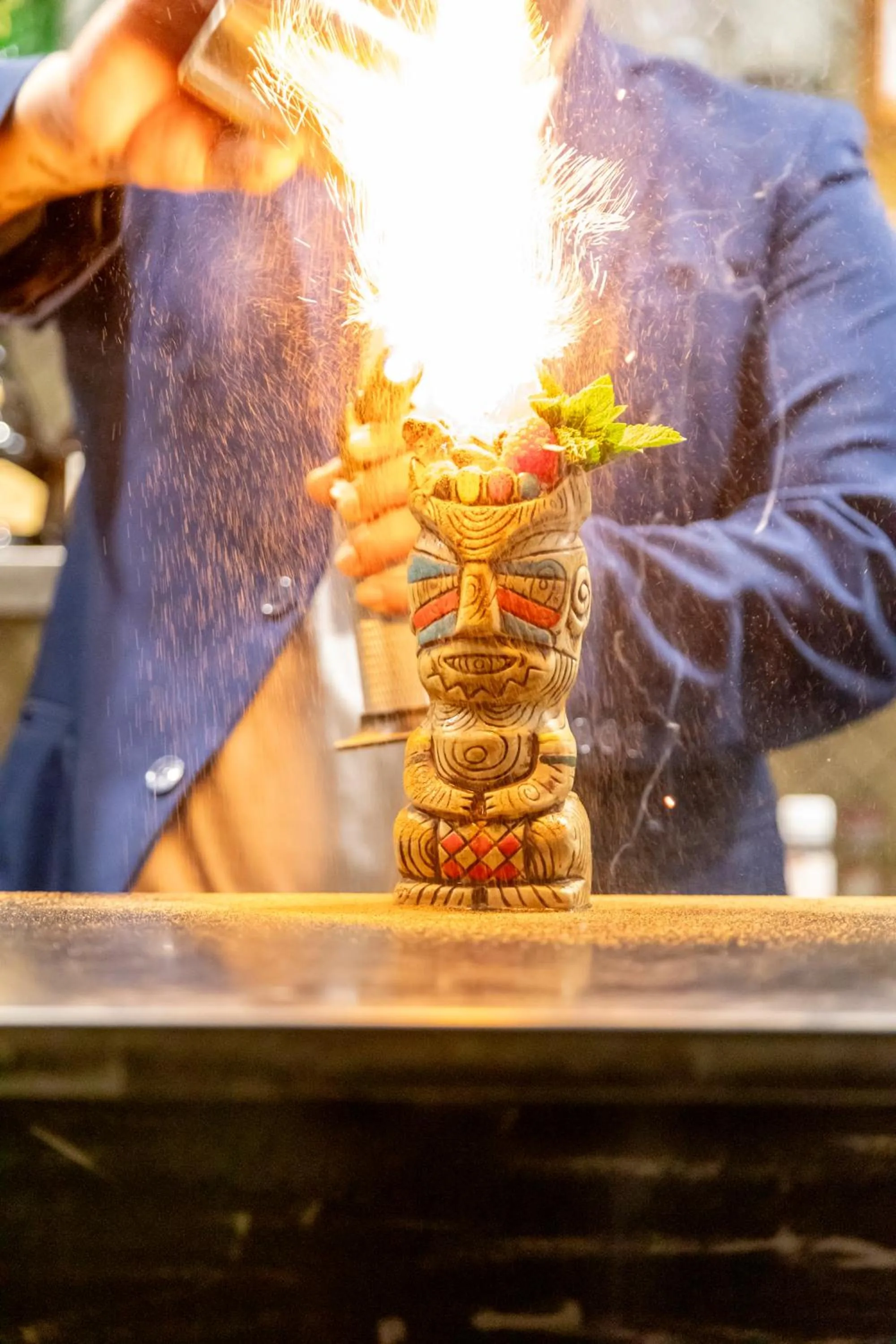 Alcoholic drinks in Pamplona Catedral Hotel