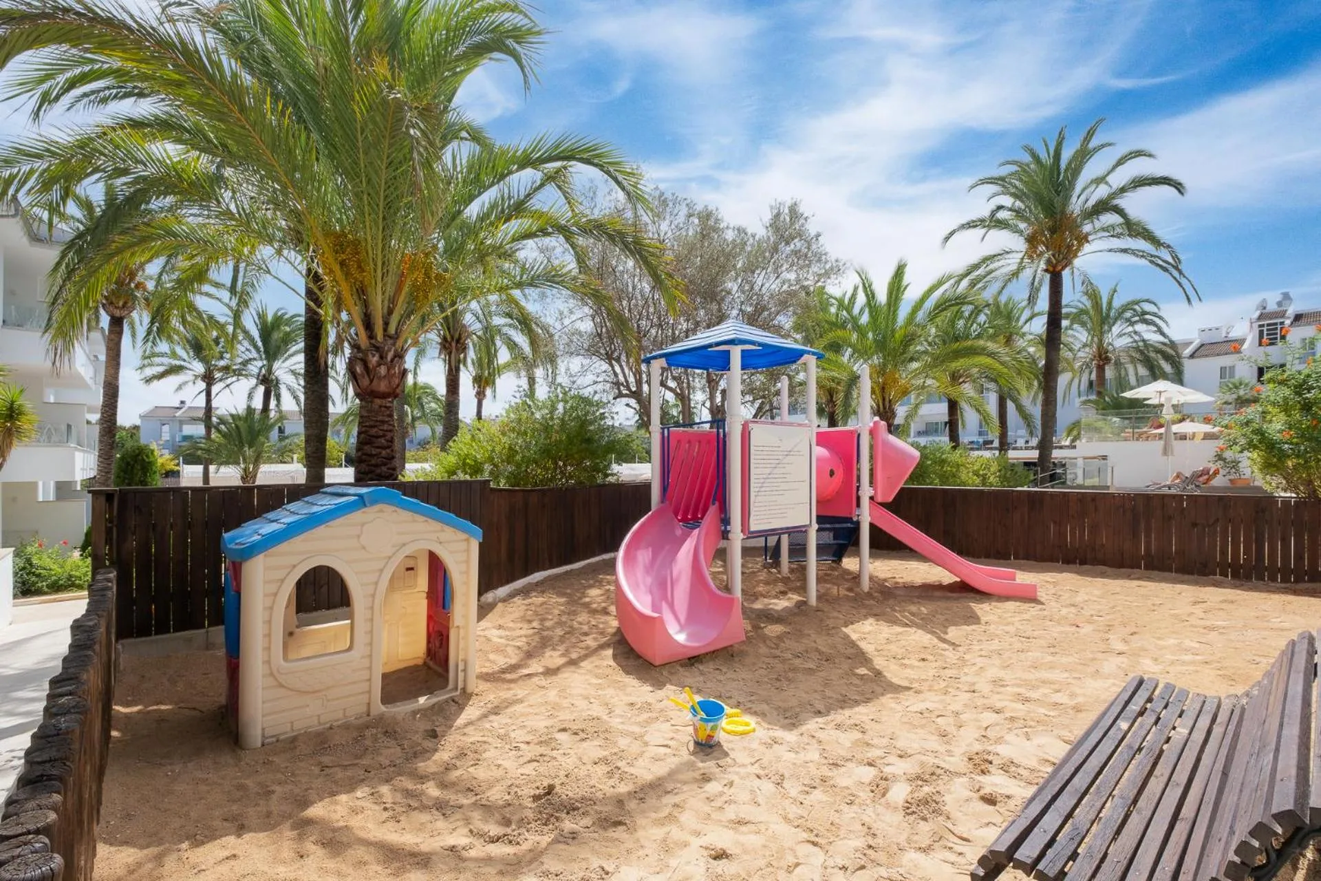 Children play ground in Puerto Azul Suite Hotel