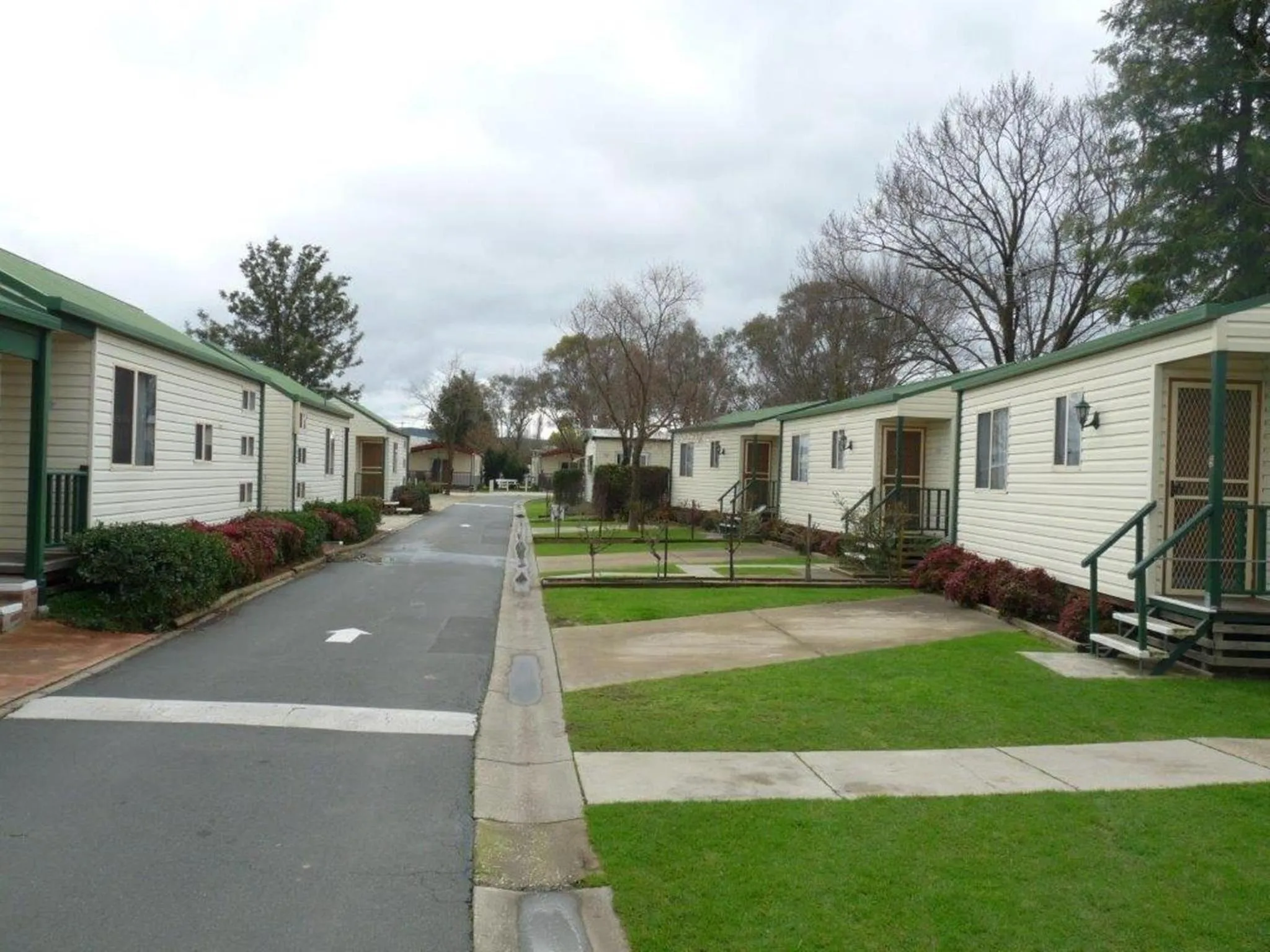 Garden in Wodonga Caravan & Cabin Park