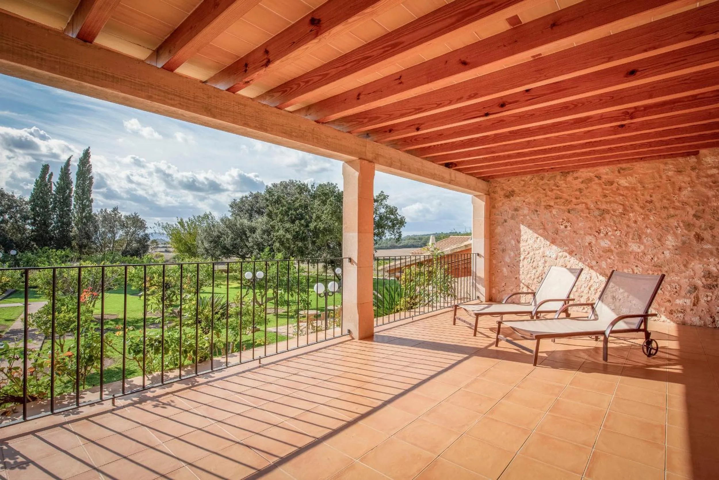 Balcony/Terrace in Finca Son Roig by Valentin