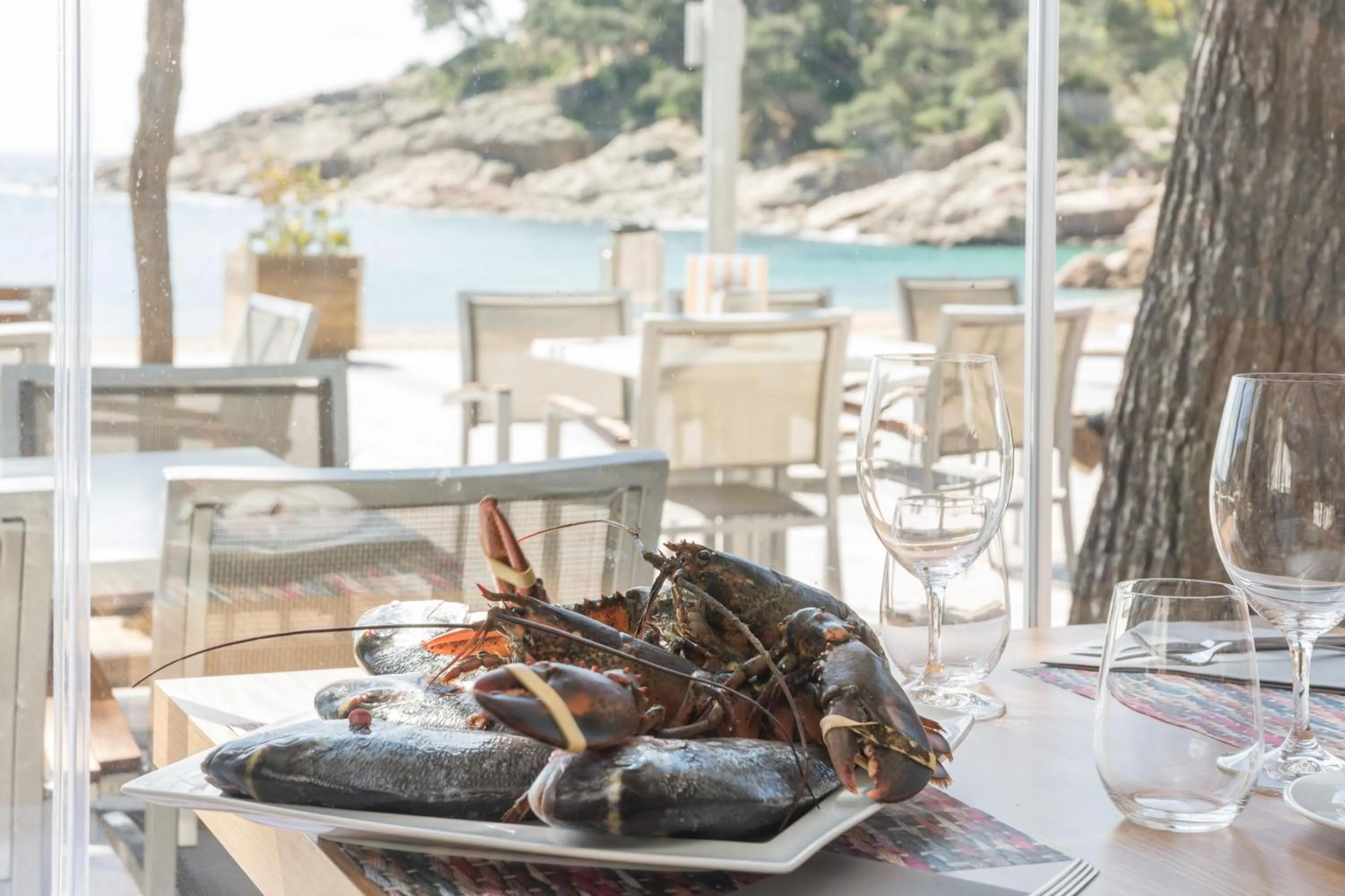 Food in Hotel Tamariu