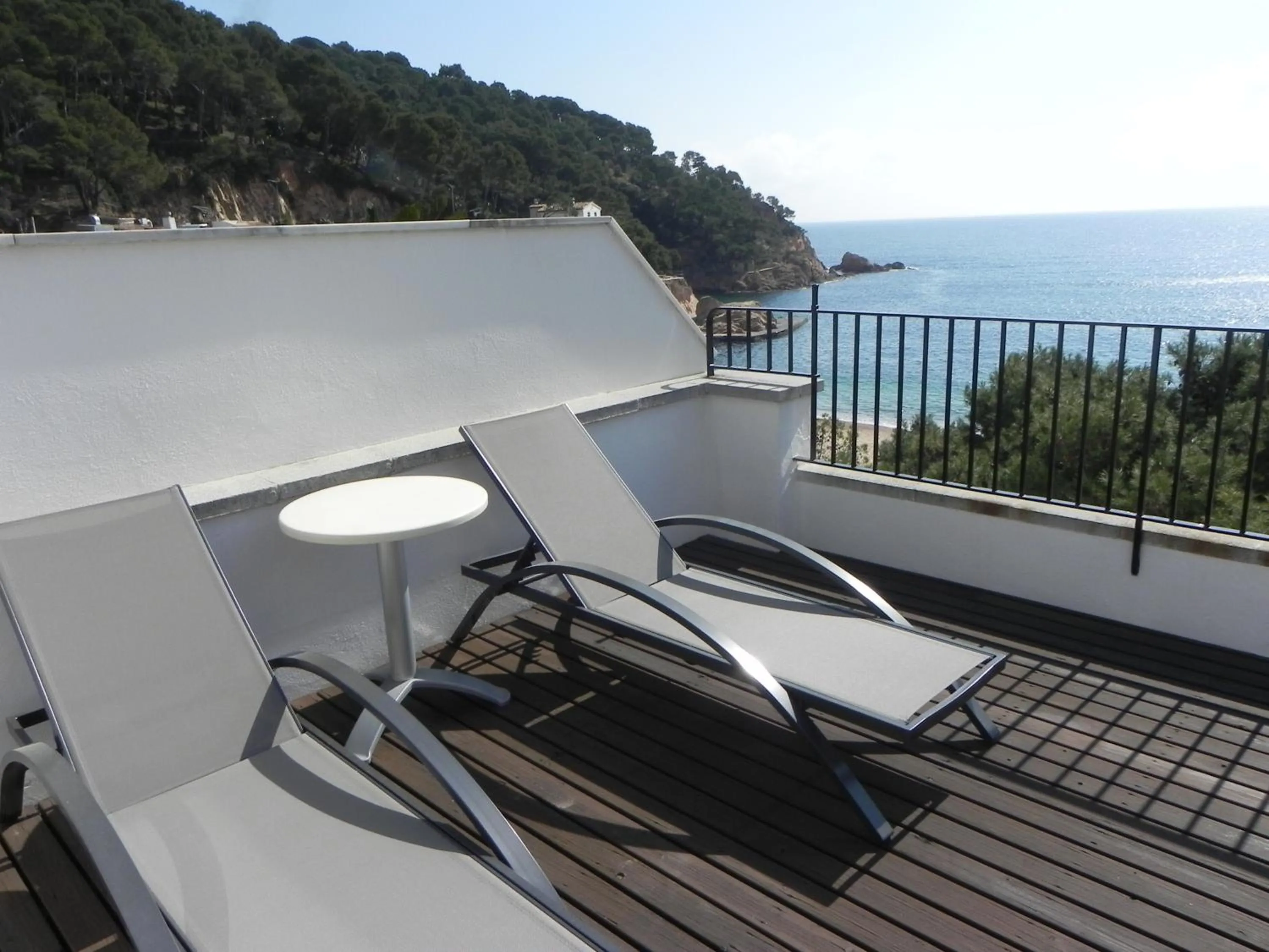 Balcony/Terrace in Hotel Tamariu