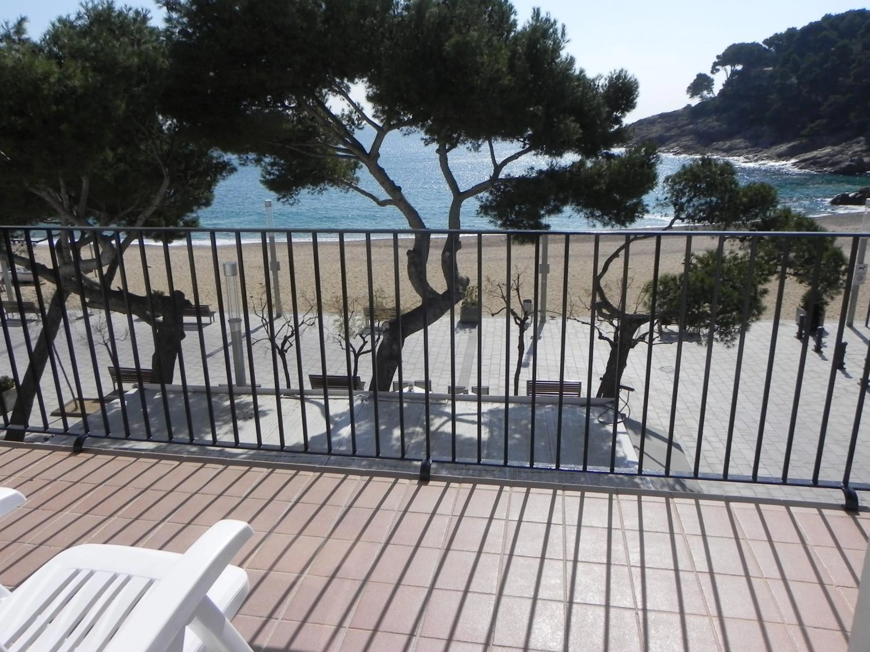 Balcony/Terrace in Hotel Tamariu
