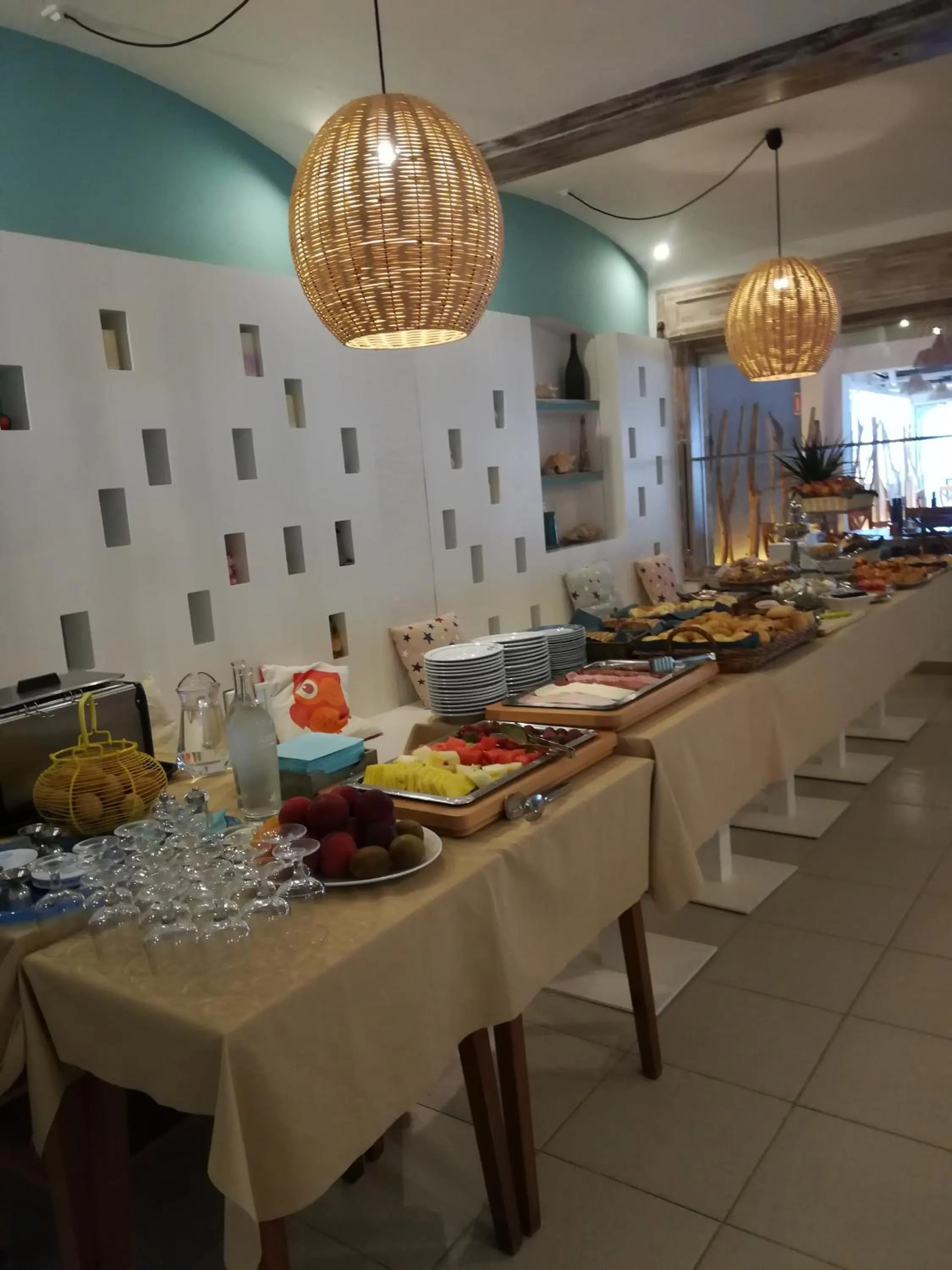 Breakfast in Hotel Tamariu