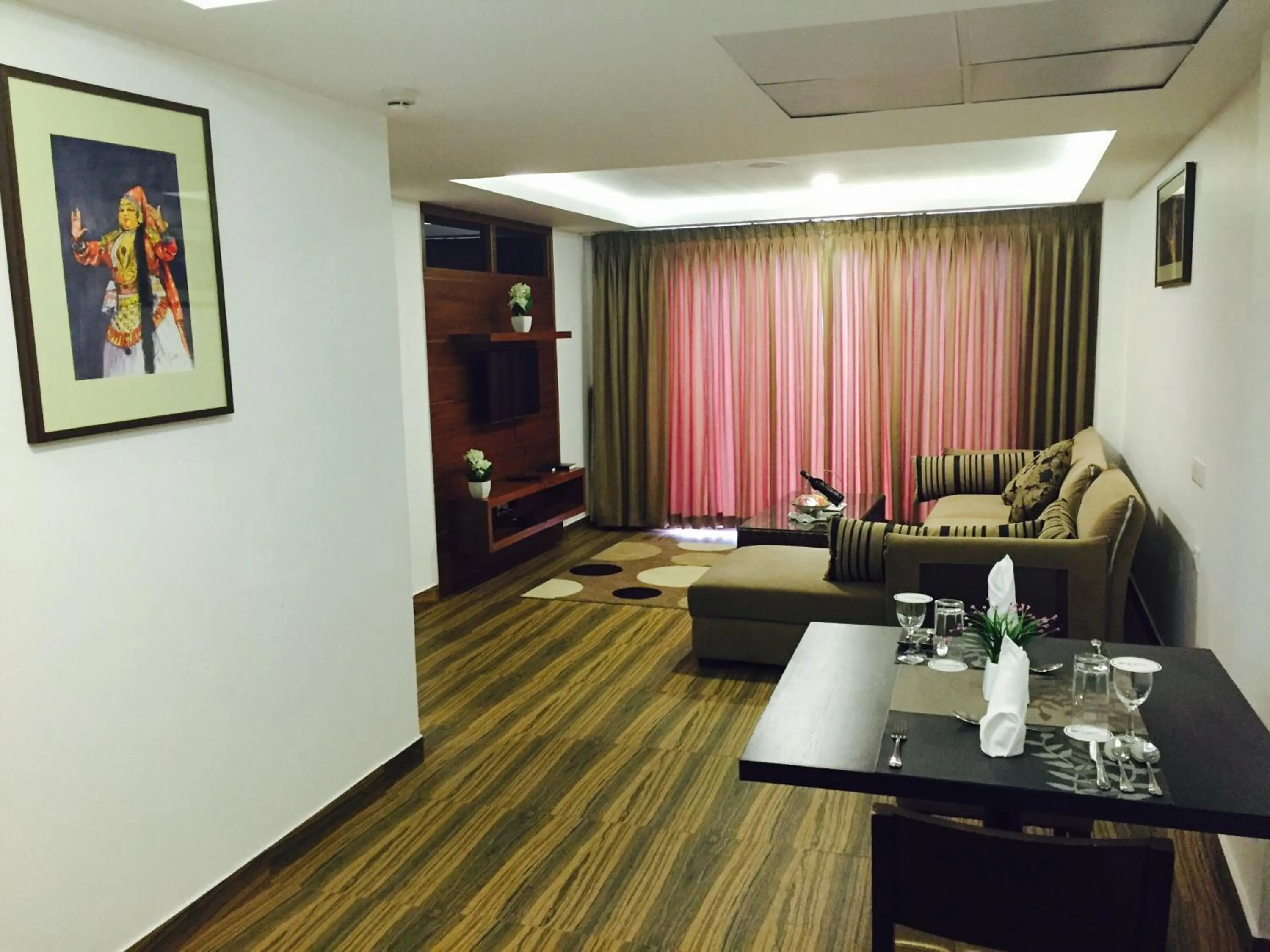 Seating area in KGA Elite Continental Hotel