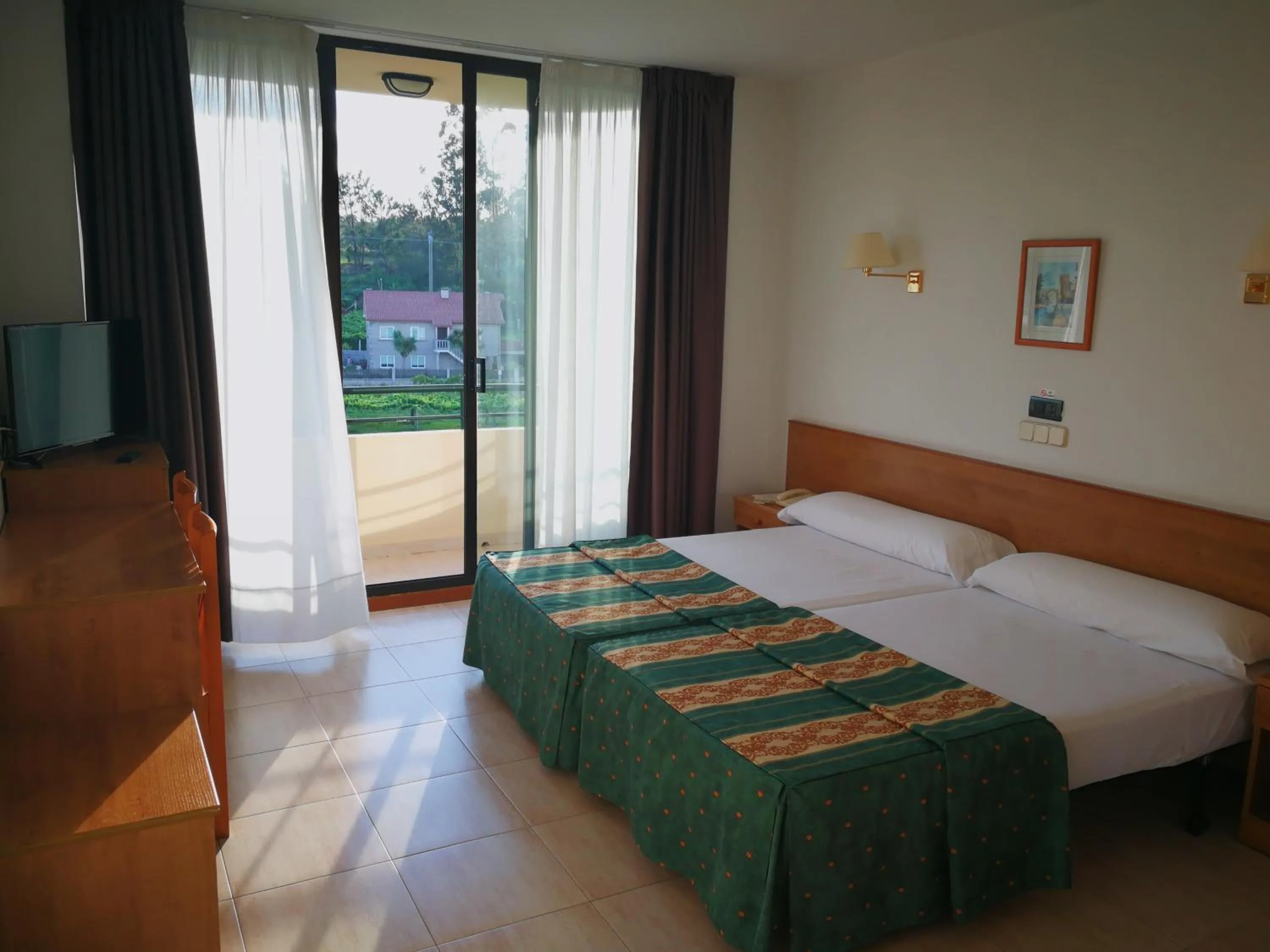 Bed in Hotel Ría Mar