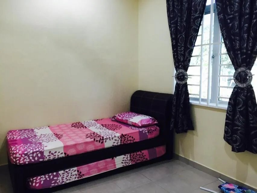 Bed in D'Pantai Homestay Kuala Sg. Baru