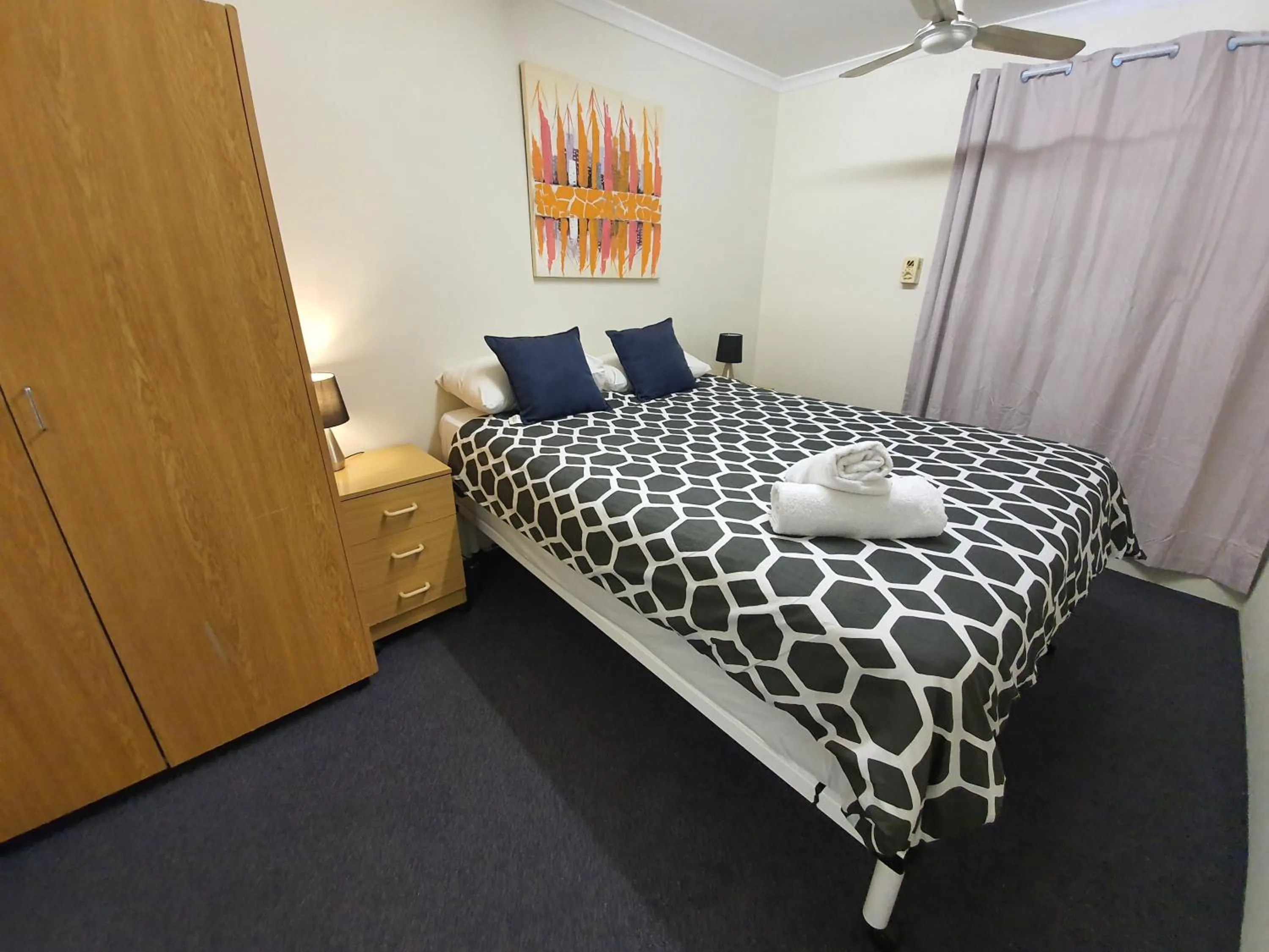 Bed in Perth City Apartment Hotel