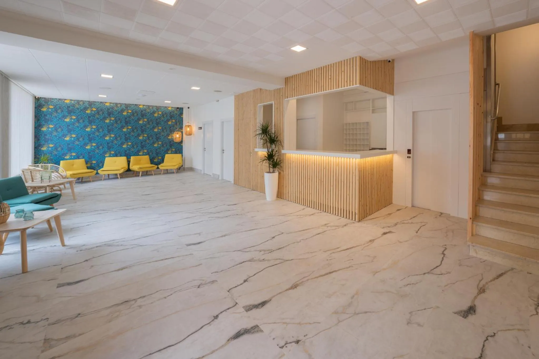 Lobby or reception in Hotel VIDA Finisterre Centro