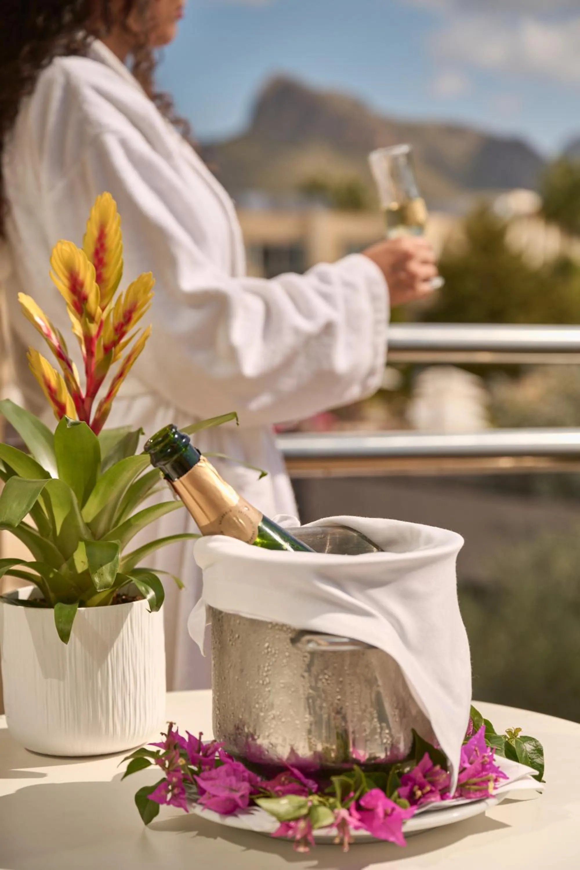 Mountain view in Aparthotel Duva & Spa