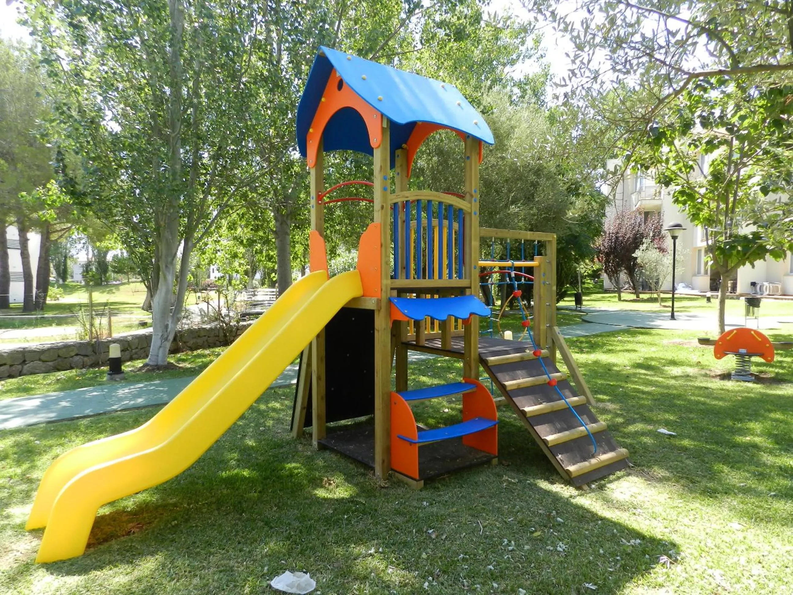 Children play ground in Aparthotel Duva & Spa