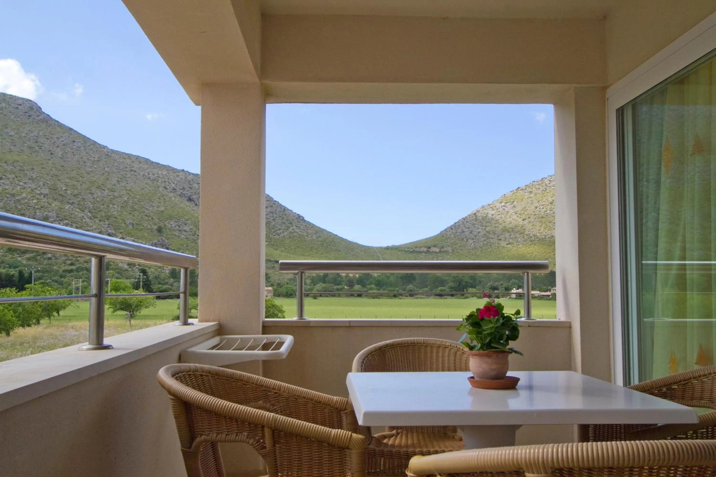 Balcony/Terrace in Aparthotel Duva & Spa