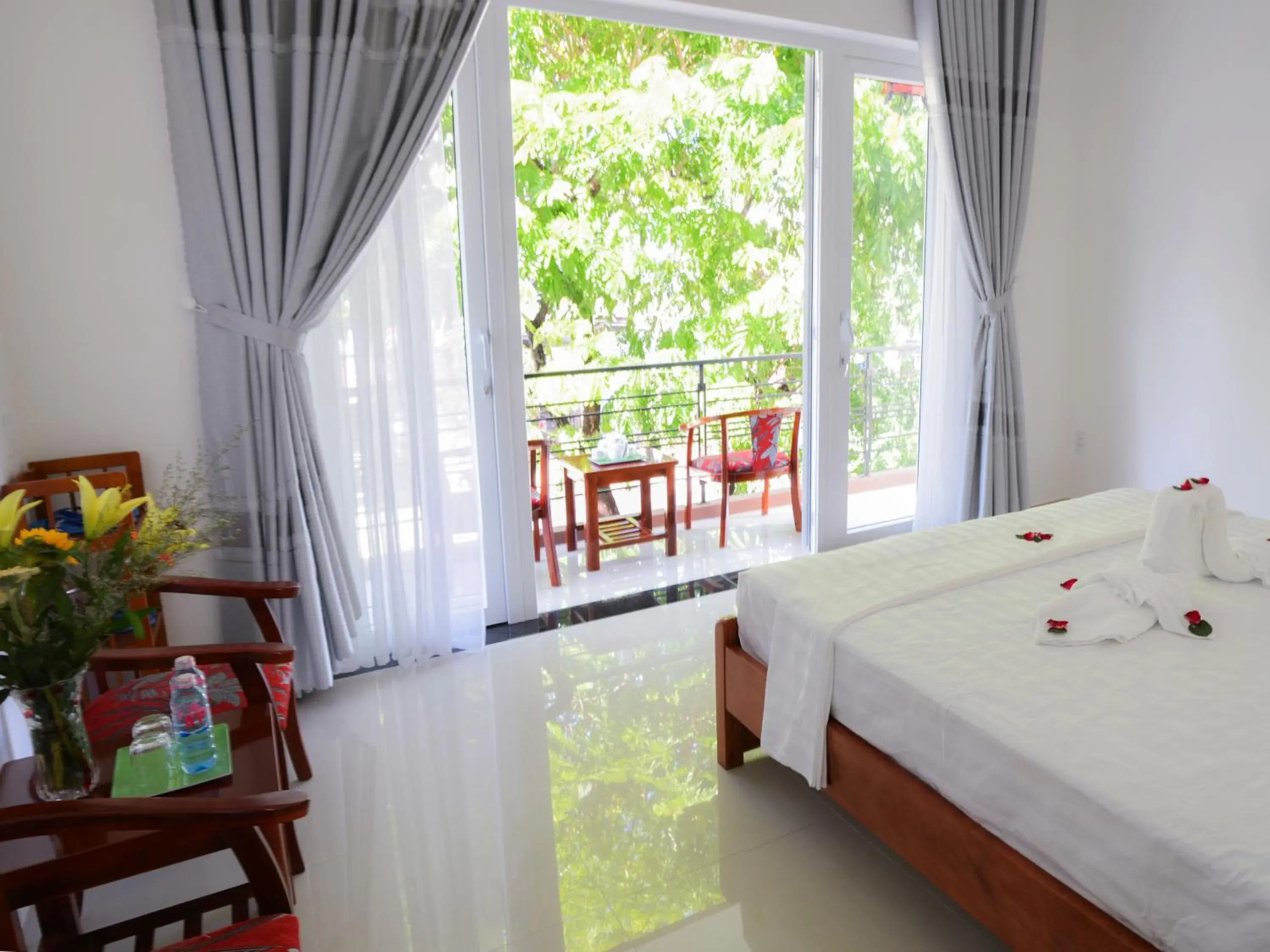 Deluxe Double Room with Balcony in Horizon Homestay Hoi An Deluxe Double Room with Balcony in Horizon Homestay Hoi An