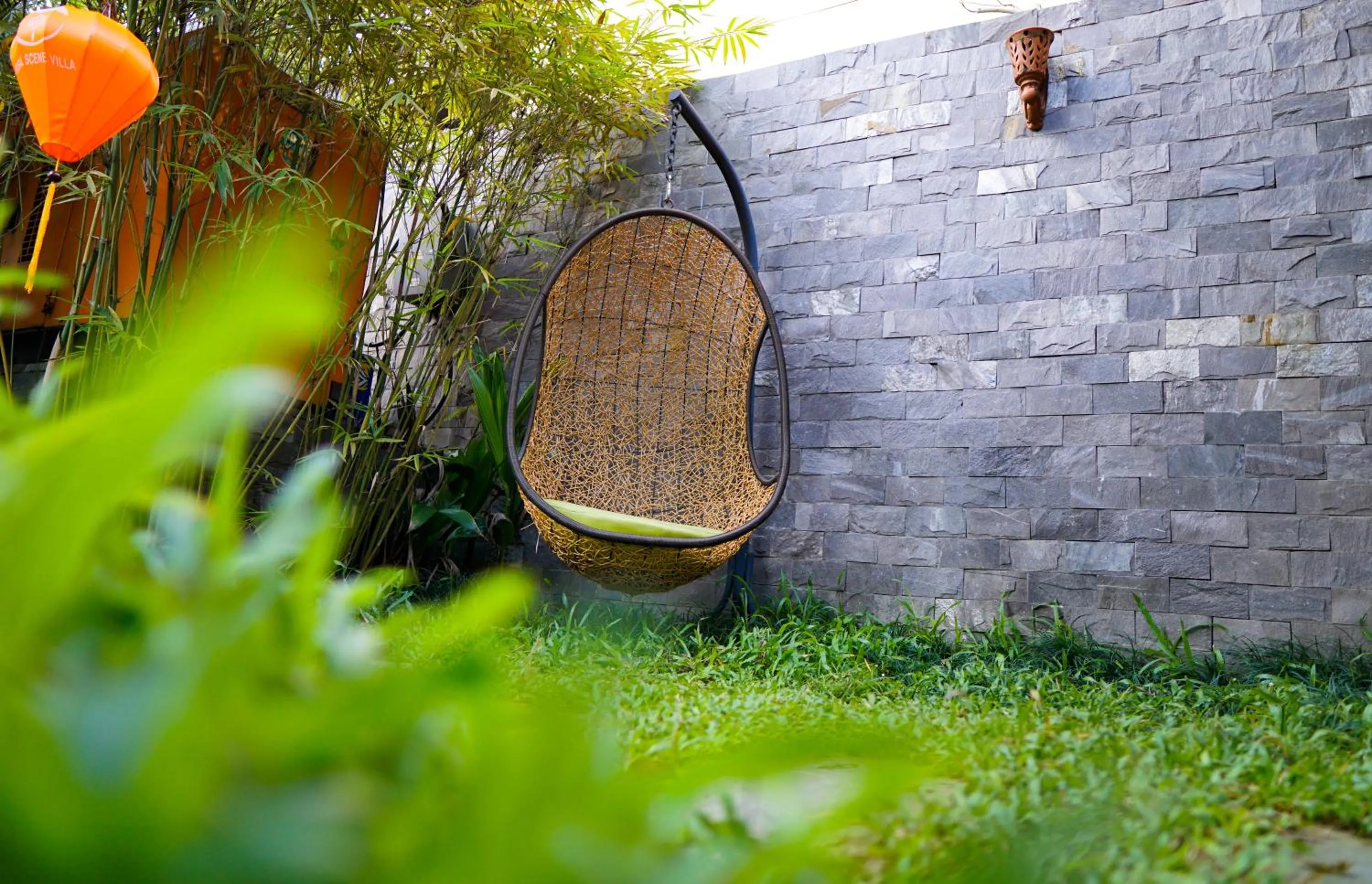 Garden in Rural Scene Villa