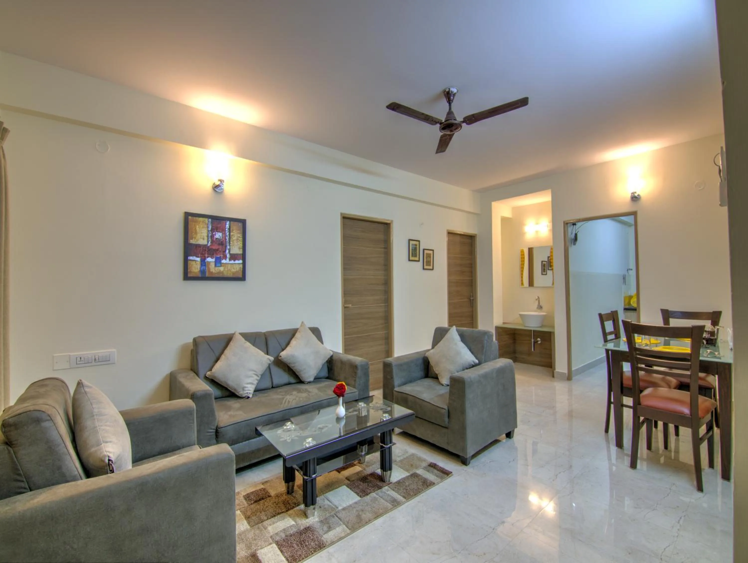 Living room in Sunshine Suites Grand Deluxe