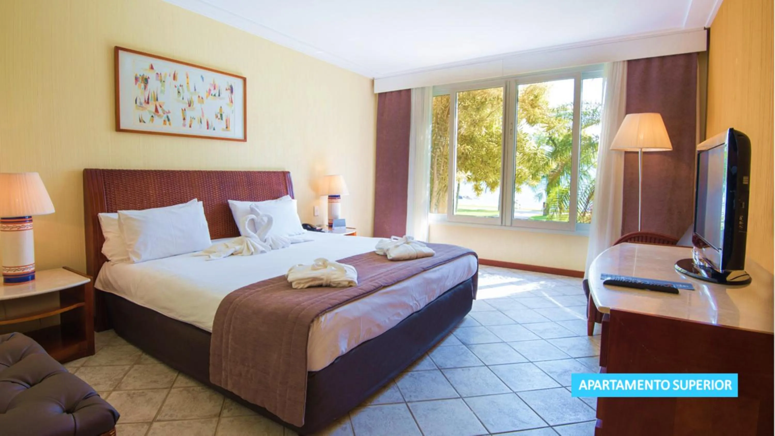 Bed in Vila Galé Eco Resort Angra - All Inclusive