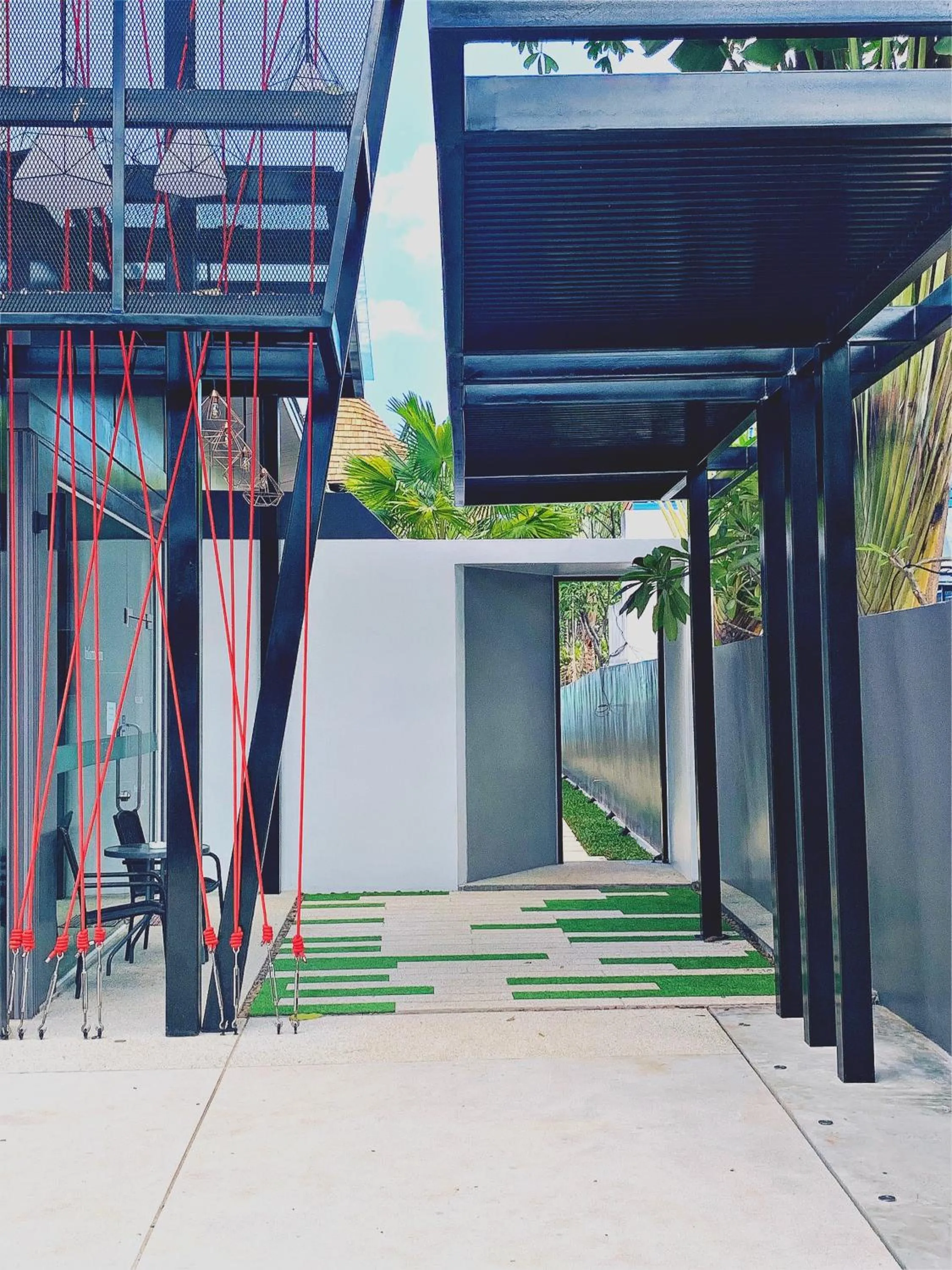 Facade/entrance in Sea Suite Villa