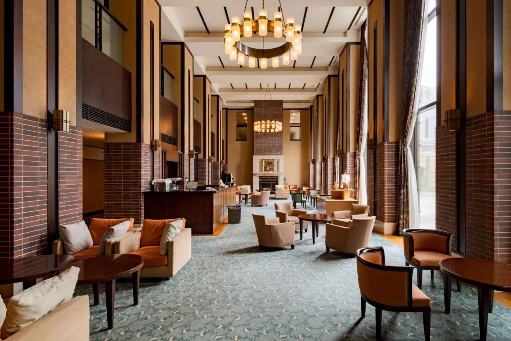 Lounge or bar in Towada Hotel