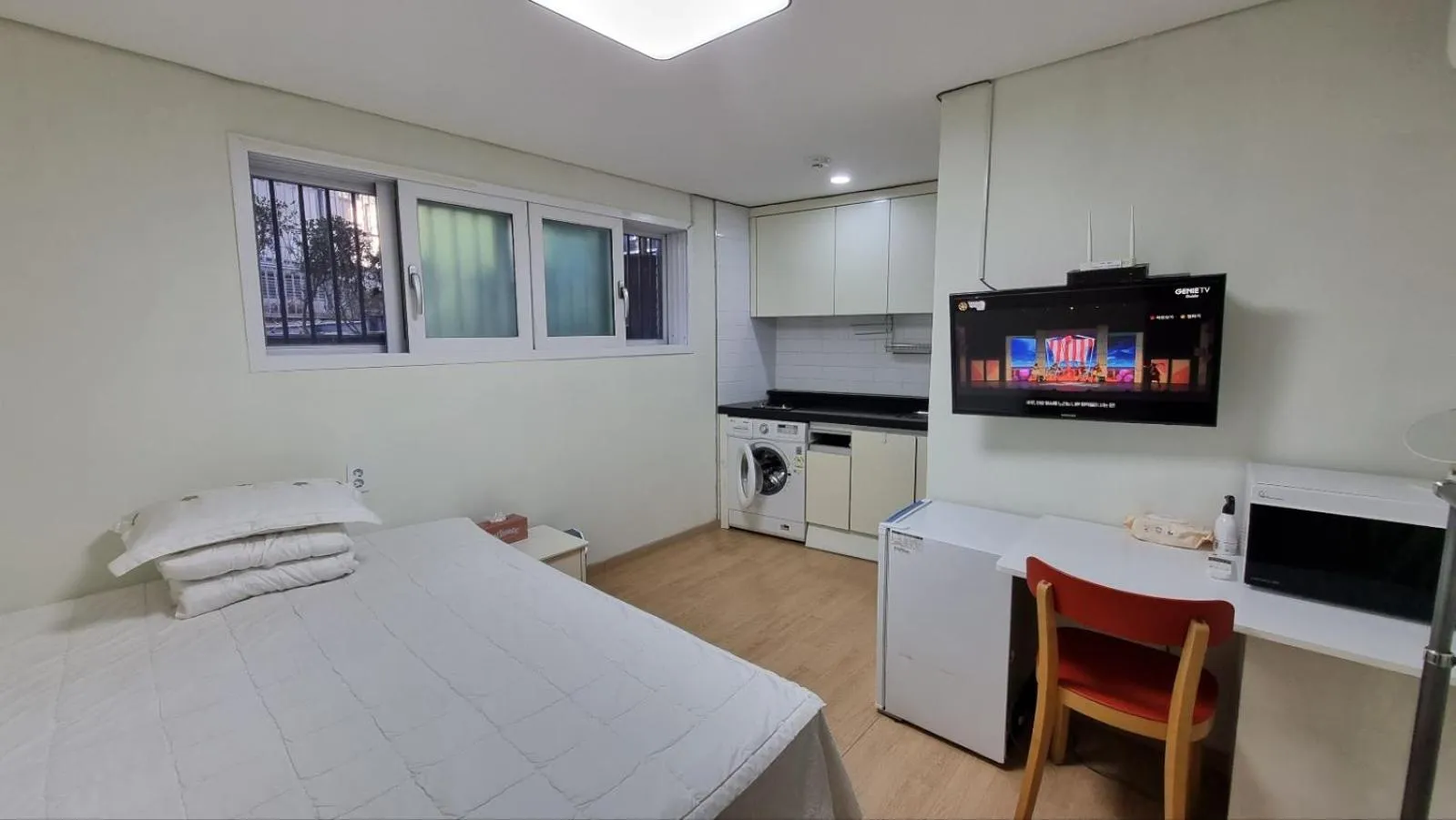 Bed in Seoul Tower Ville