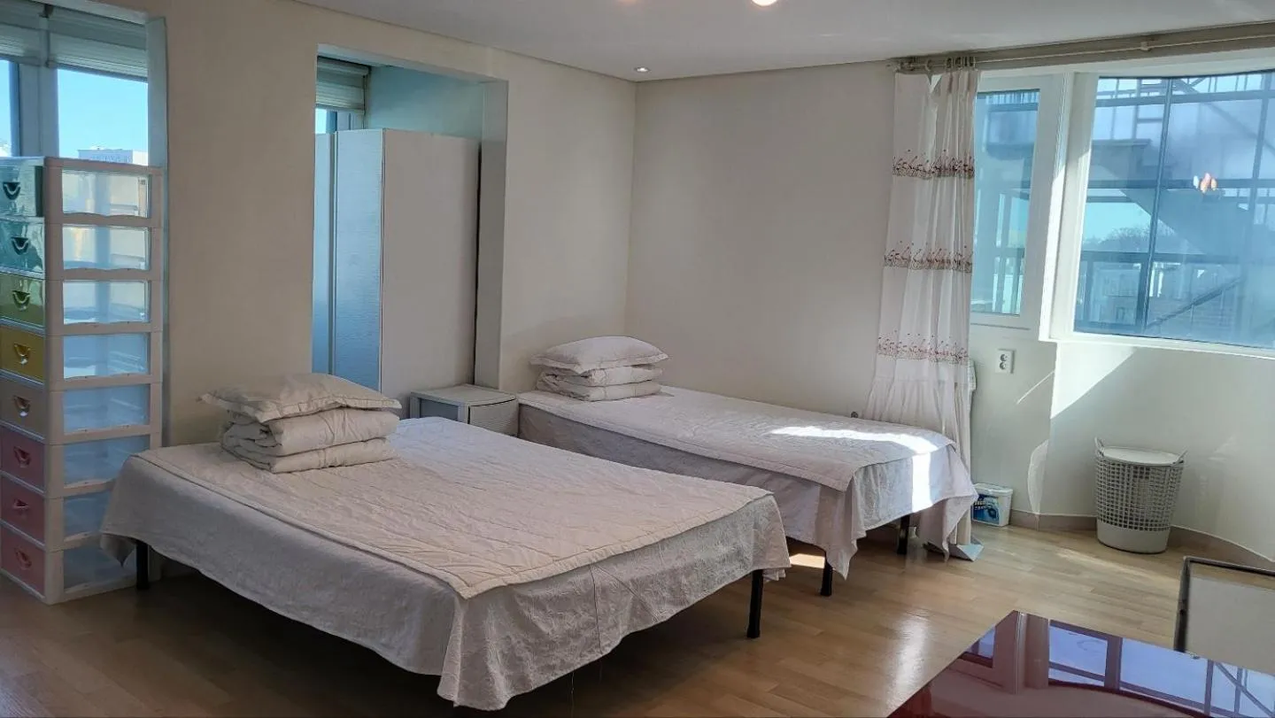 Bed in Seoul Tower Ville