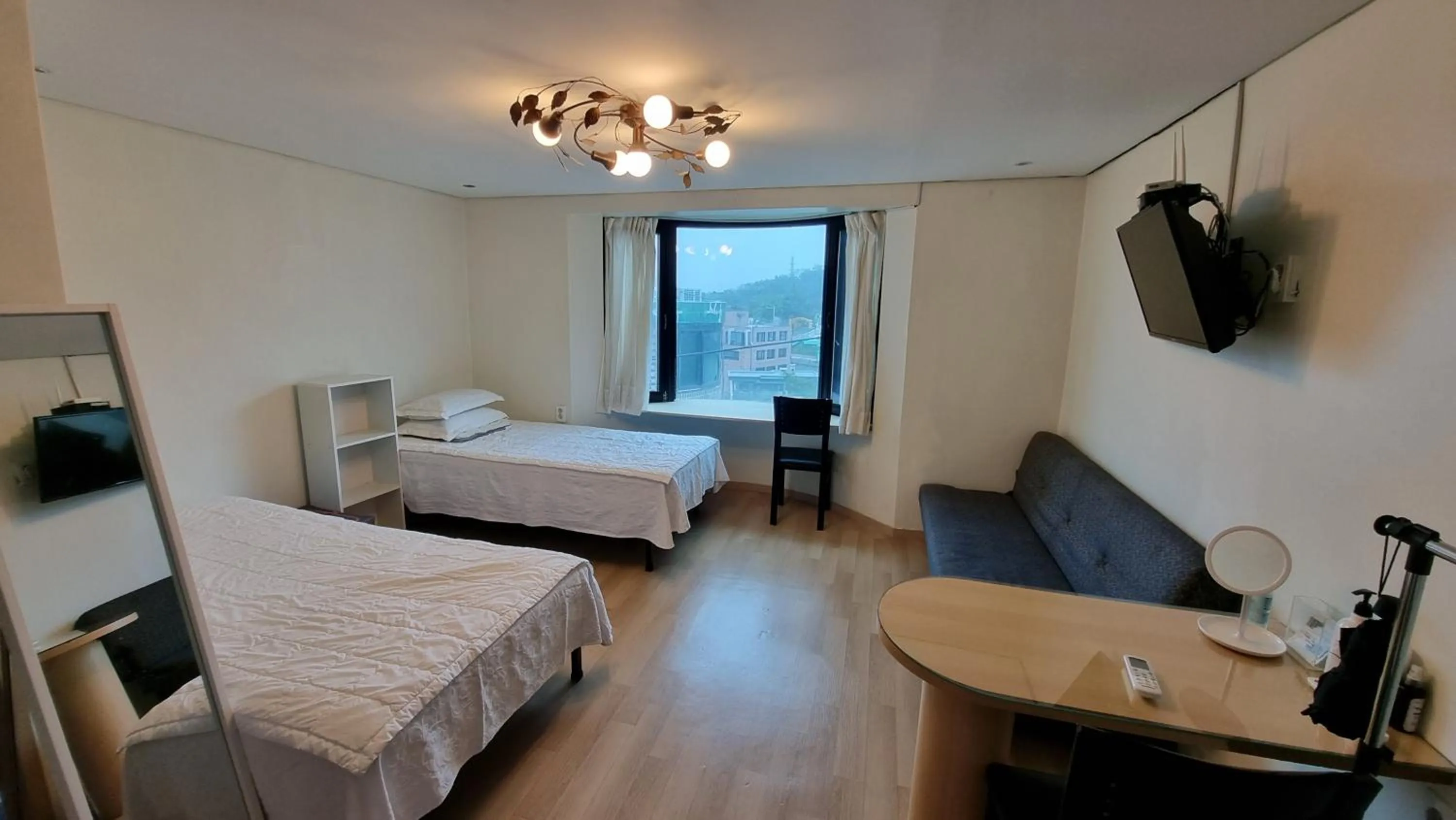 Bed in Seoul Tower Ville