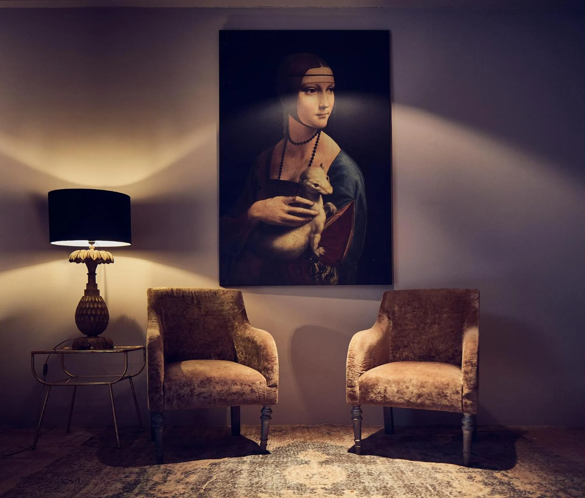 Living room in Hotel Castell d'Emporda