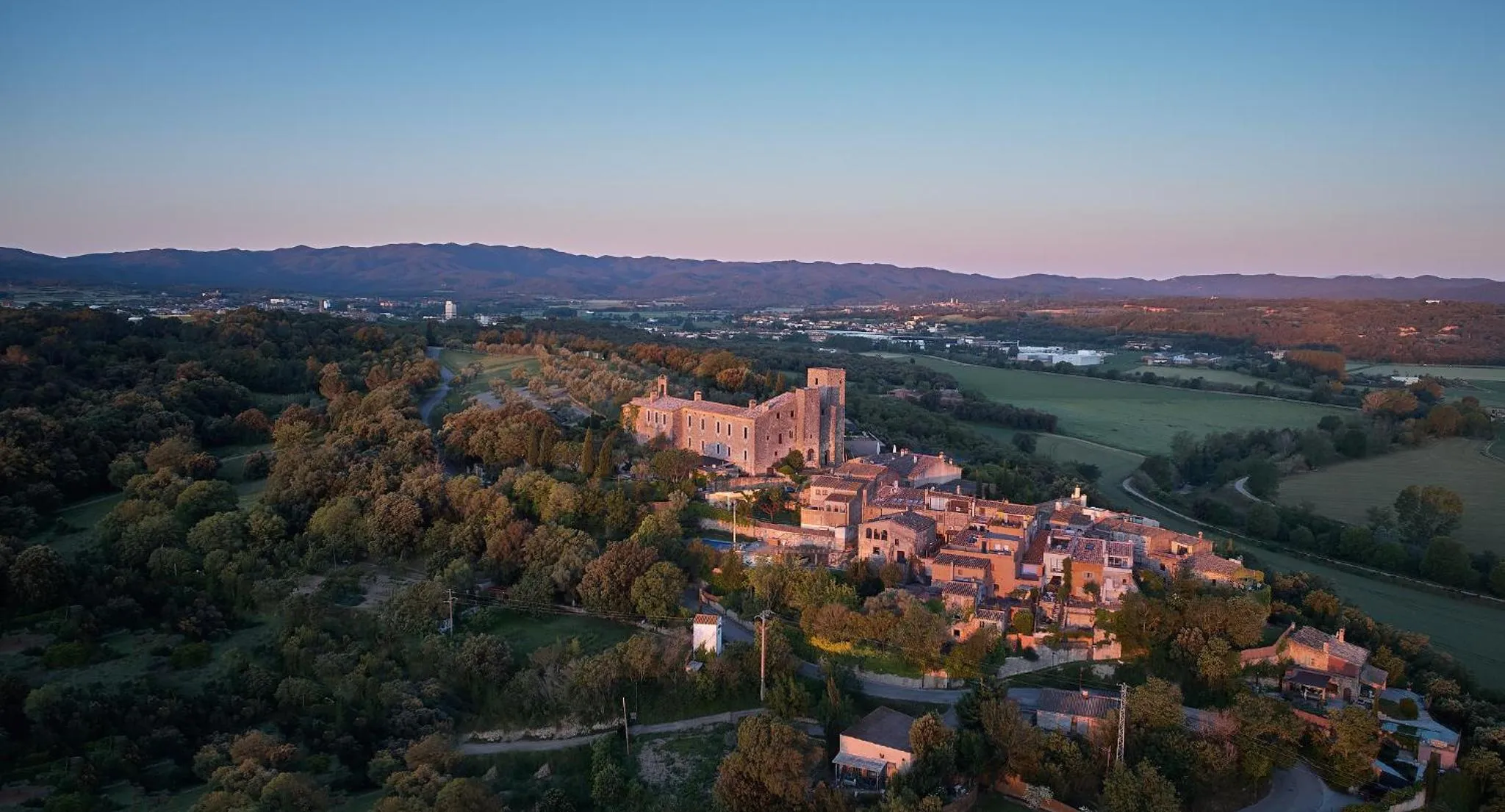 Natural landscape in Hotel Castell d'Emporda