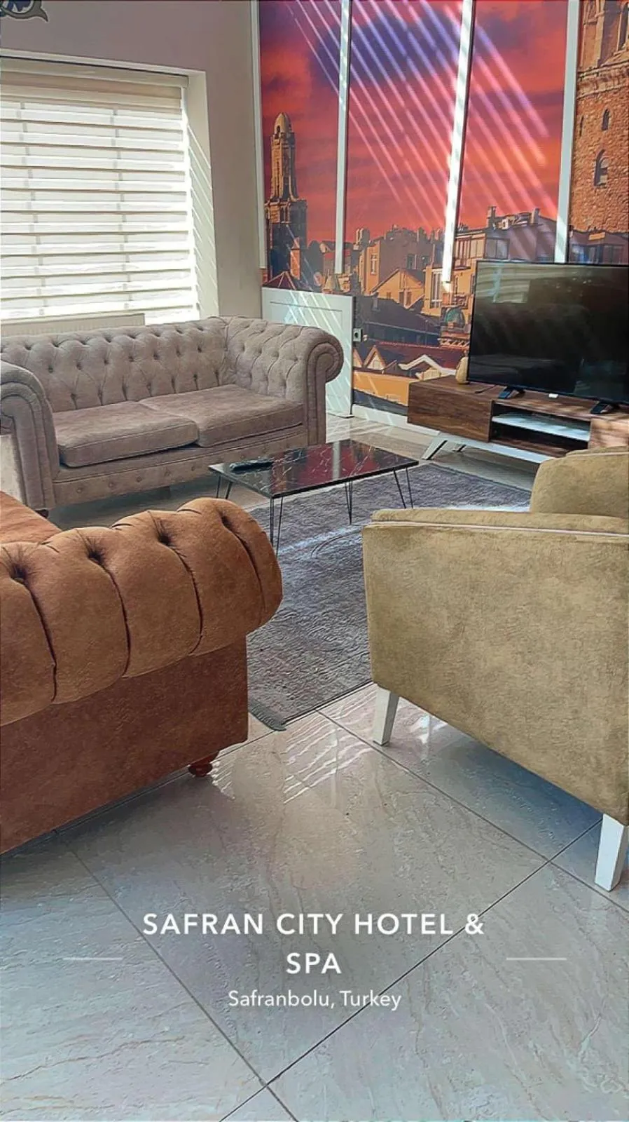 Lobby or reception in Safran City Hotel&SPA Cafe&Bar