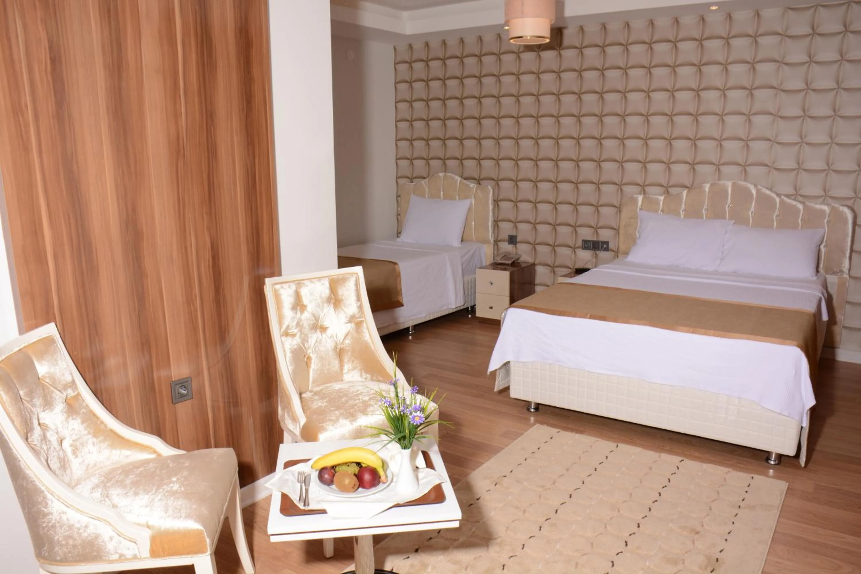 Bed in Safran City Hotel&SPA Cafe&Bar