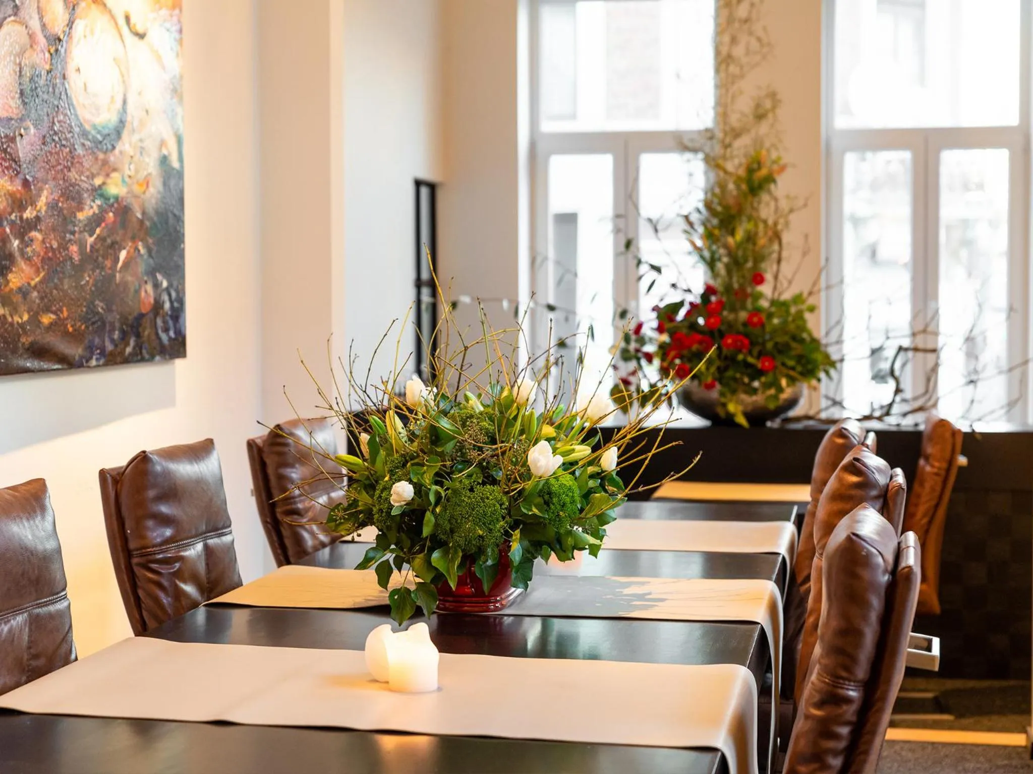 Dining area in Hotel Goodnight Antwerp