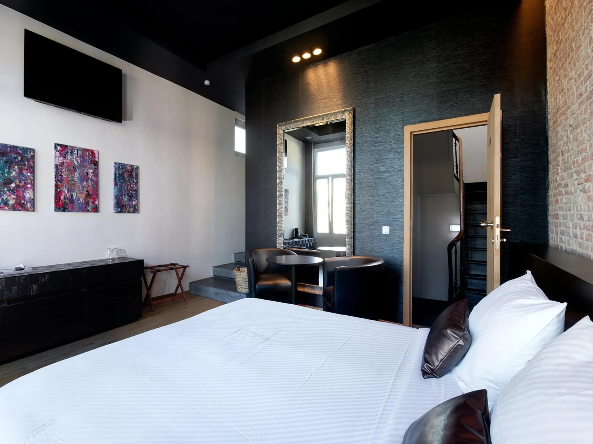 Bedroom, Bed in Hotel Goodnight Antwerp