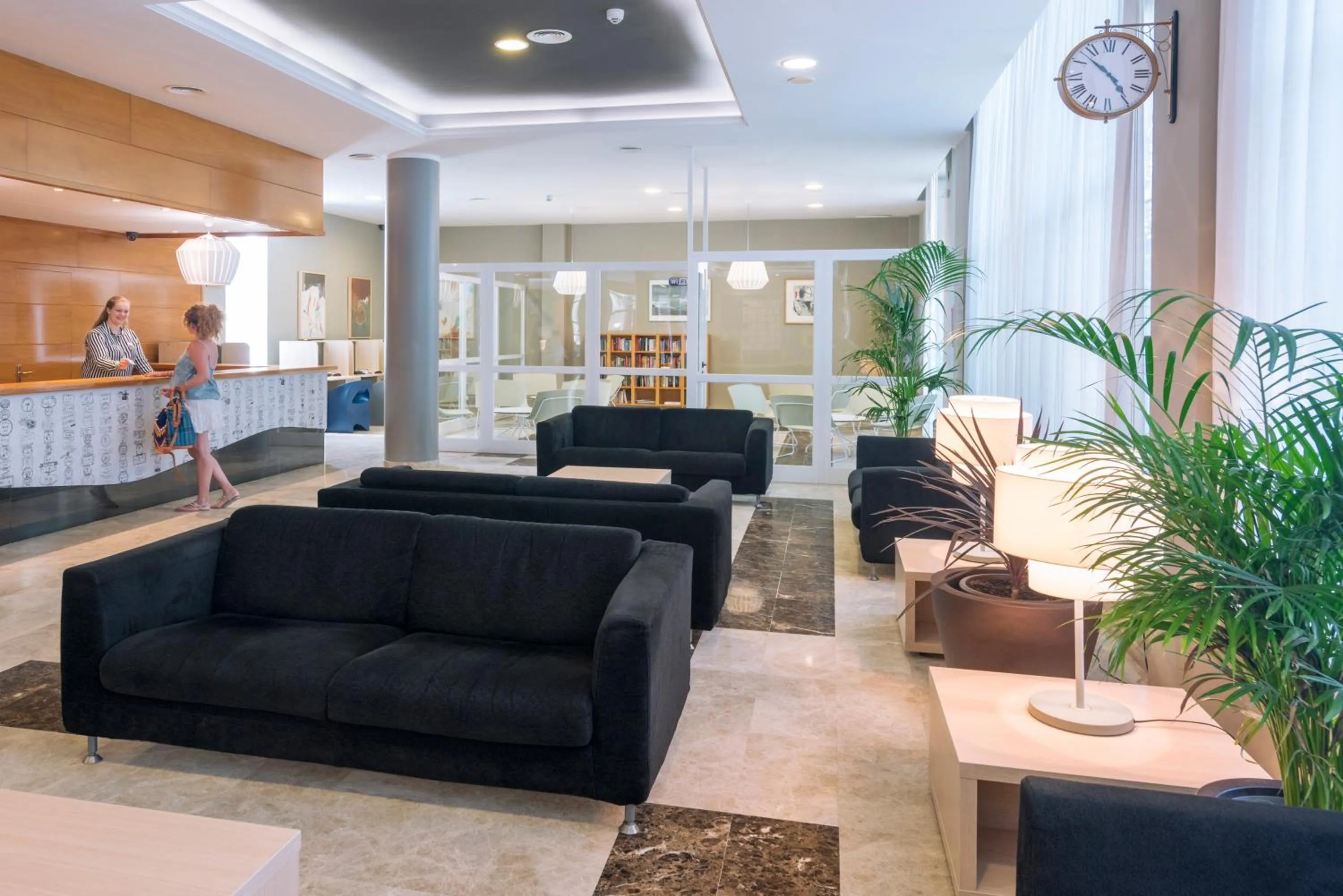 Lobby or reception in Aparthotel Cye Holiday Centre