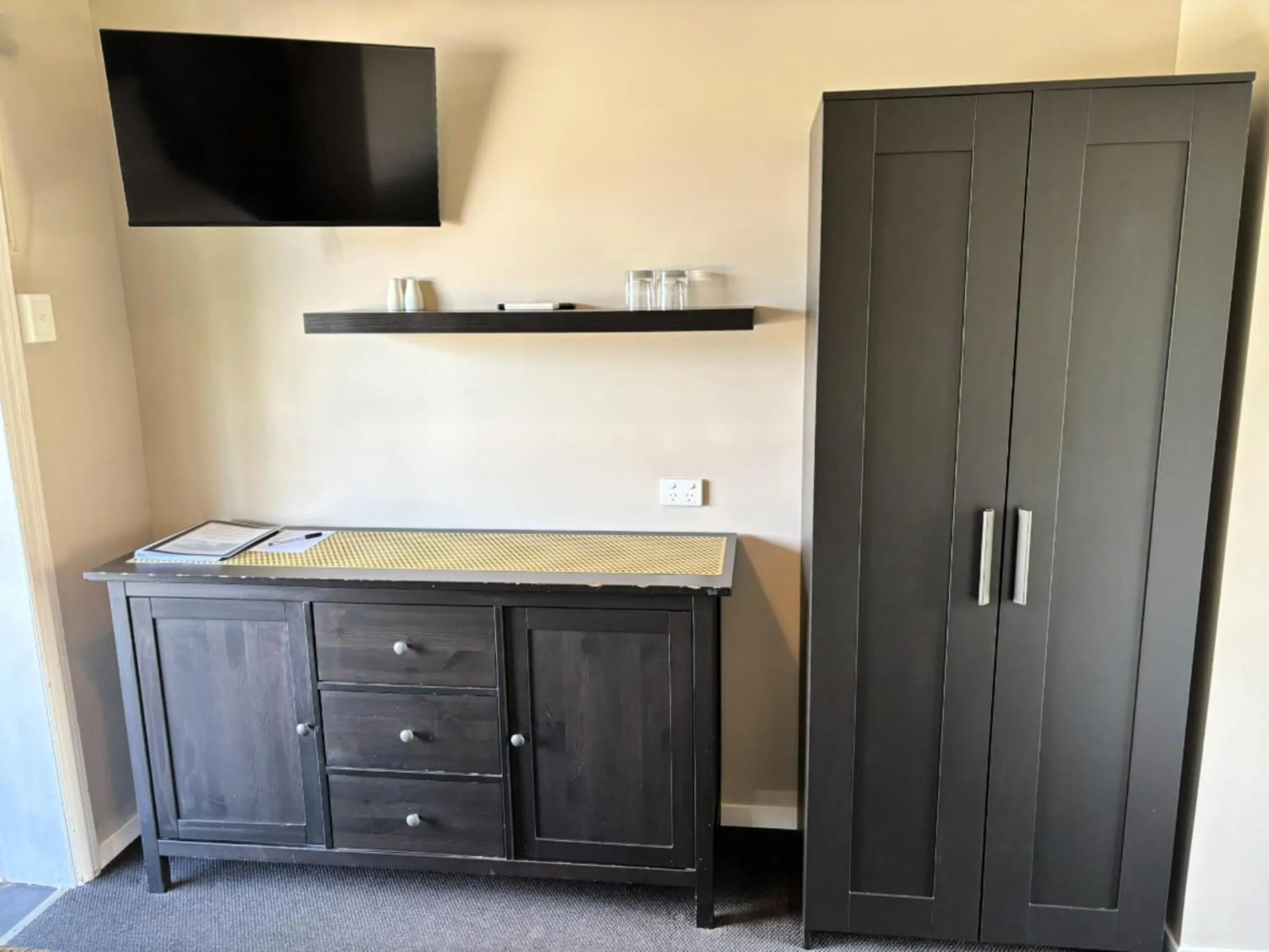 wardrobe in Grand Hotel Mount Morgan