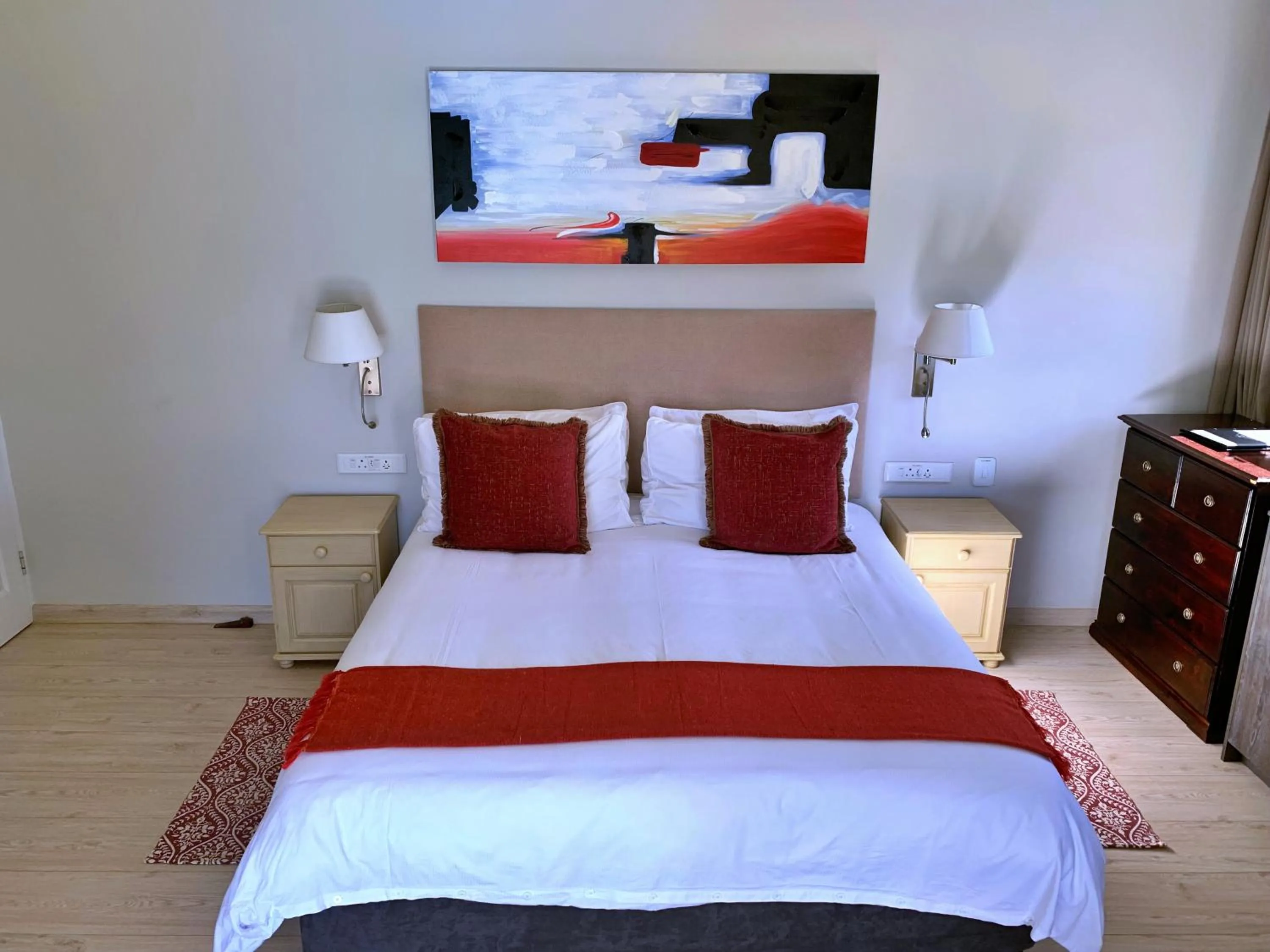 Bed in Vine Guesthouse